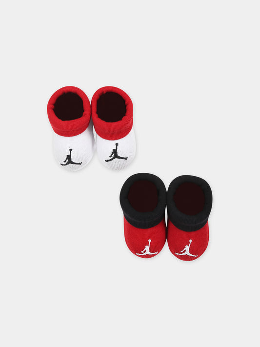 Set babbucce multicolor per neonato iconico Jumpman,Jordan,NJ0103 R78