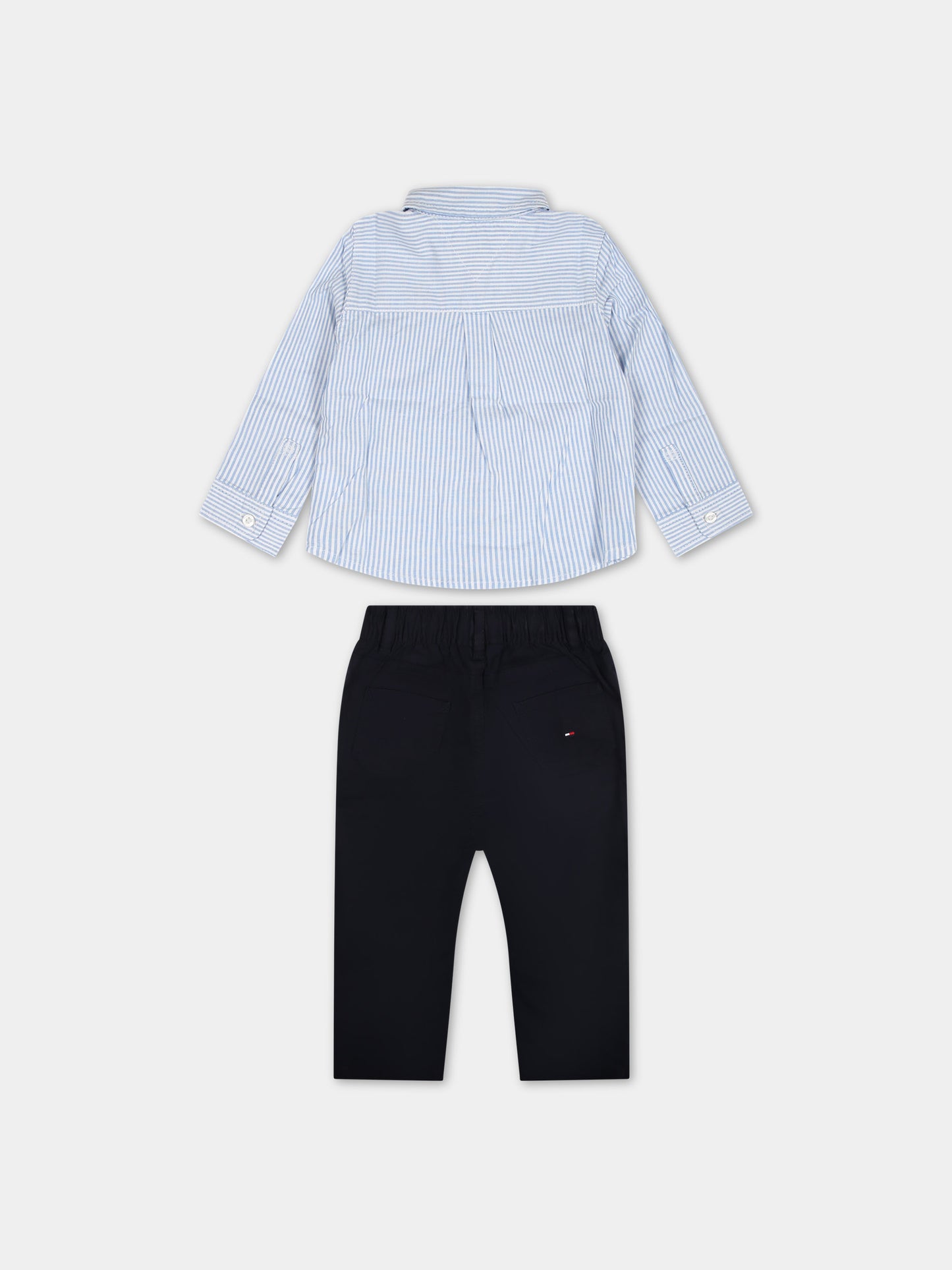 Completo multicolor per neonato con iconica bandiera,Tommy Hilfiger Junior,23FMTHKN0KN01784J DW5