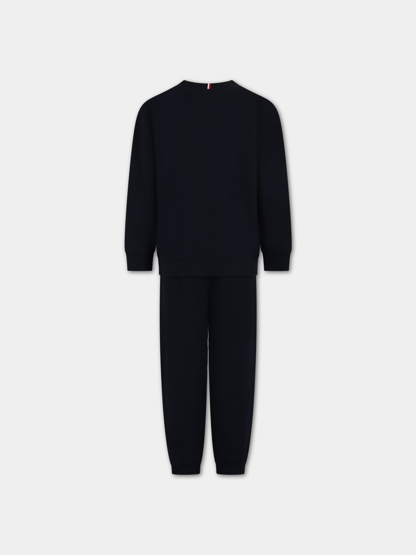 Completo blu per bambino con logo,Tommy Hilfiger Junior,23FMTHKS0KS00533J DW5