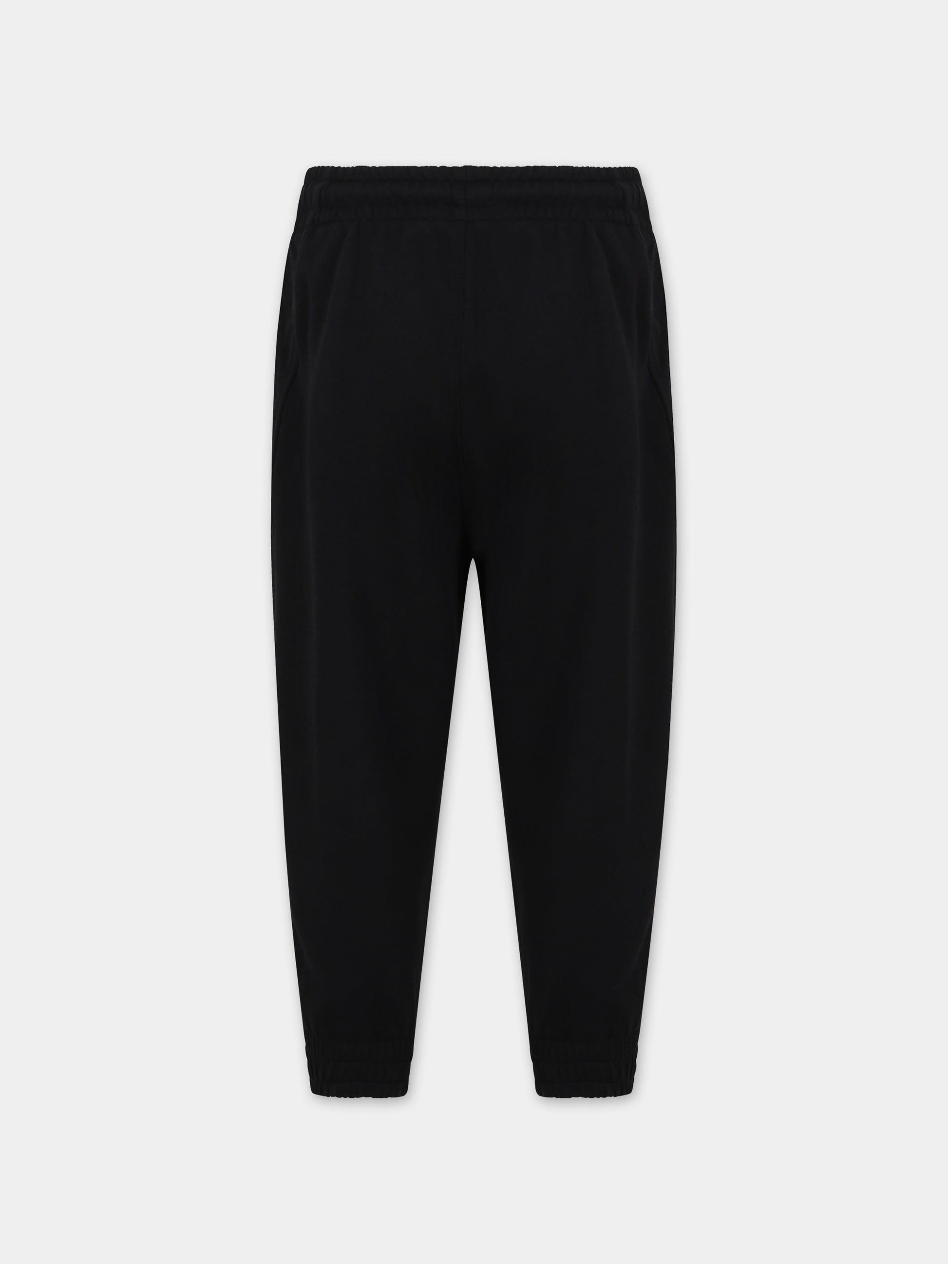 Pantaloni neri per bambino con logo,Calvin Klein Kids,23FMCKIB0IB01934 BEH