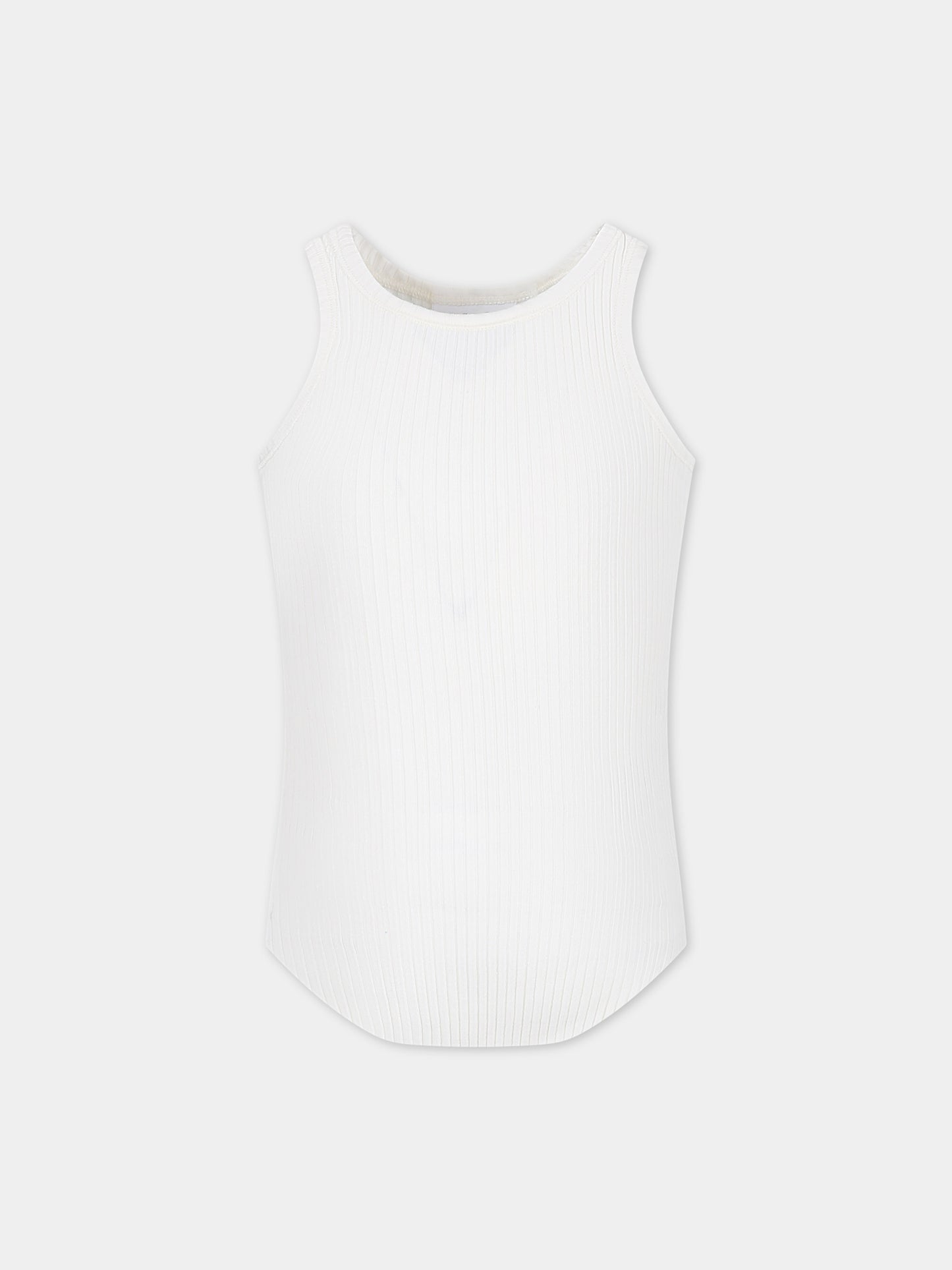 Canotta bianca per bambina,Molo,2S24A103 8900