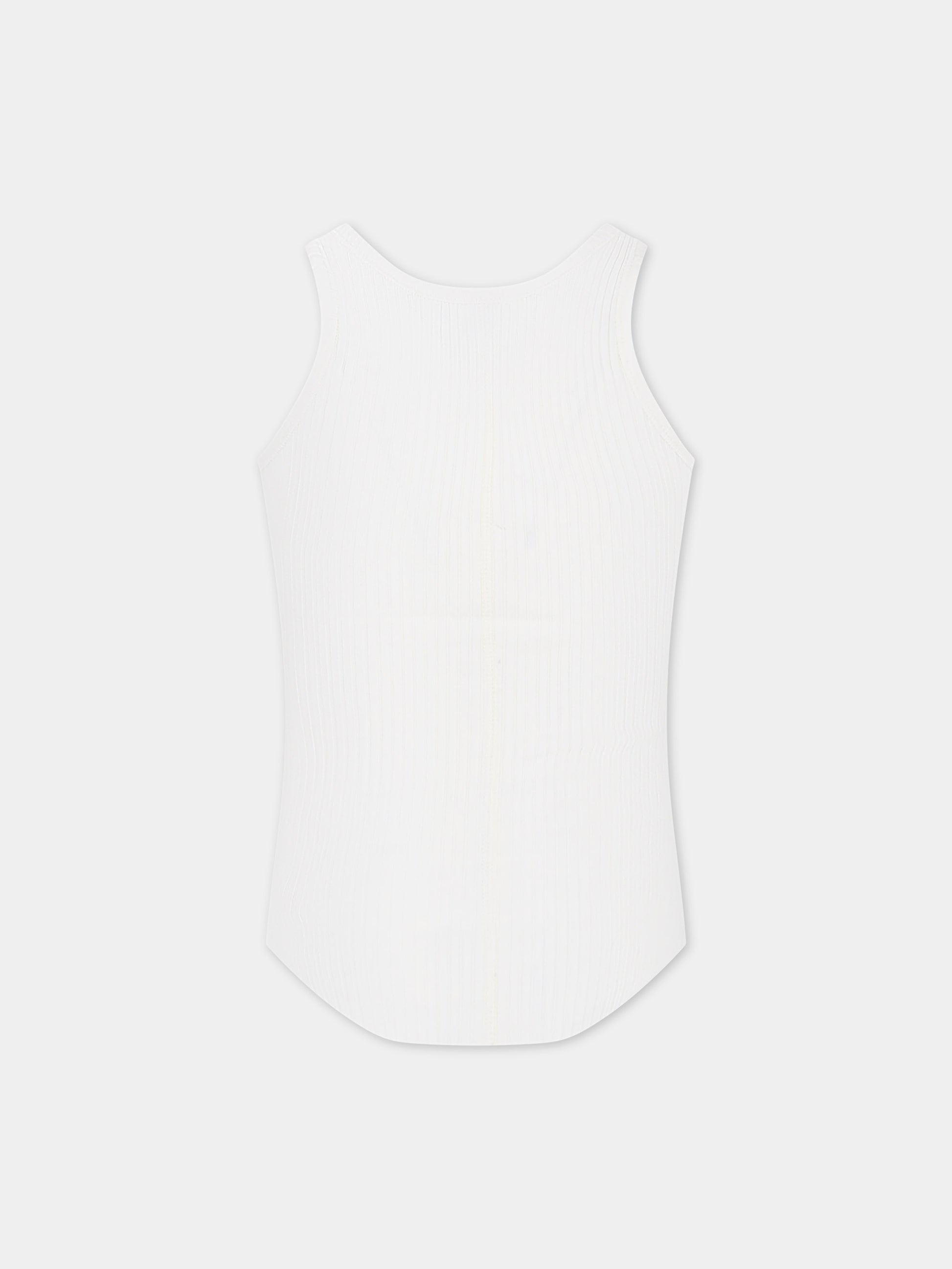 Canotta bianca per bambina,Molo,2S24A103 8900