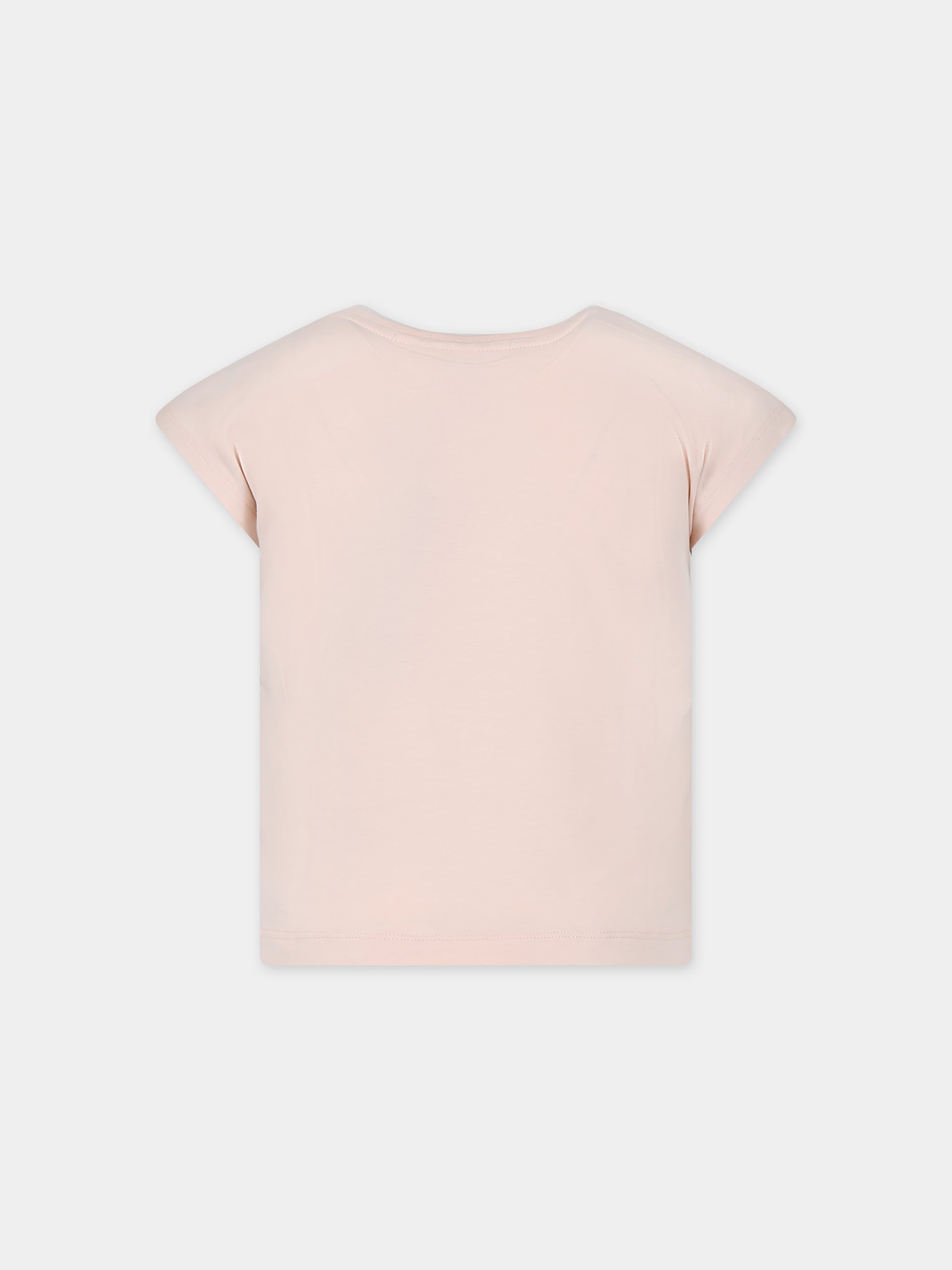 T-shirt rosa per bambina,Molo,2S24A208 3454