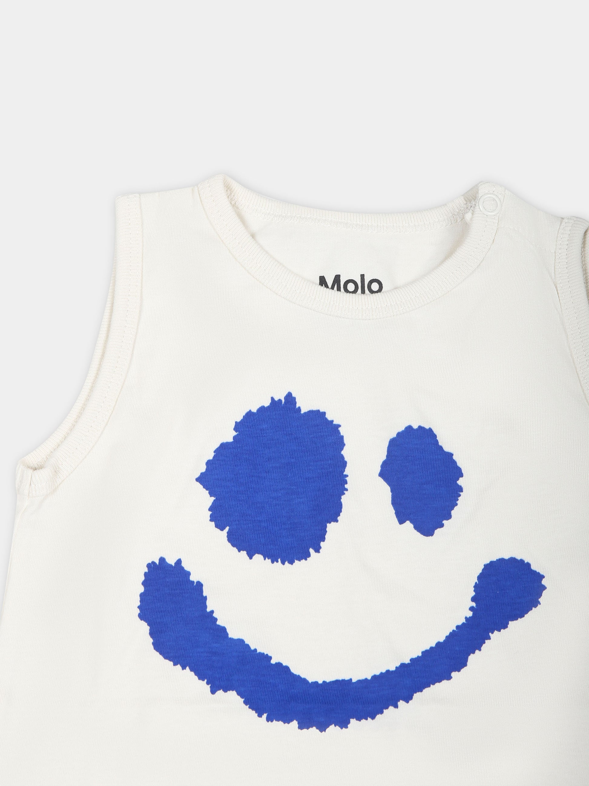 Pagliaccetto avorio per neonati con smile,Molo,6S24B404 8900