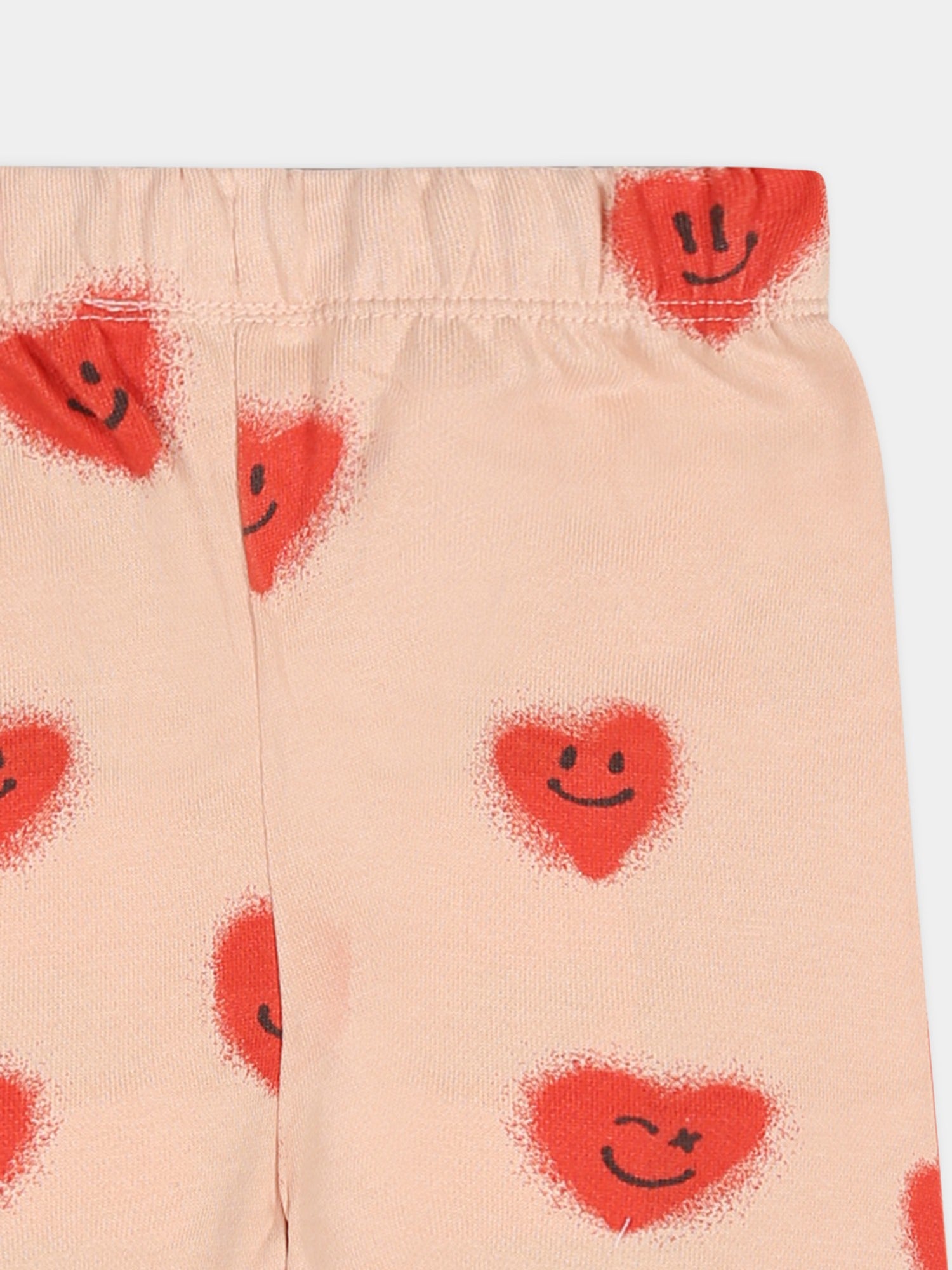 Pantaloni rosa per neonata con smile,Molo,4S24I203 9078