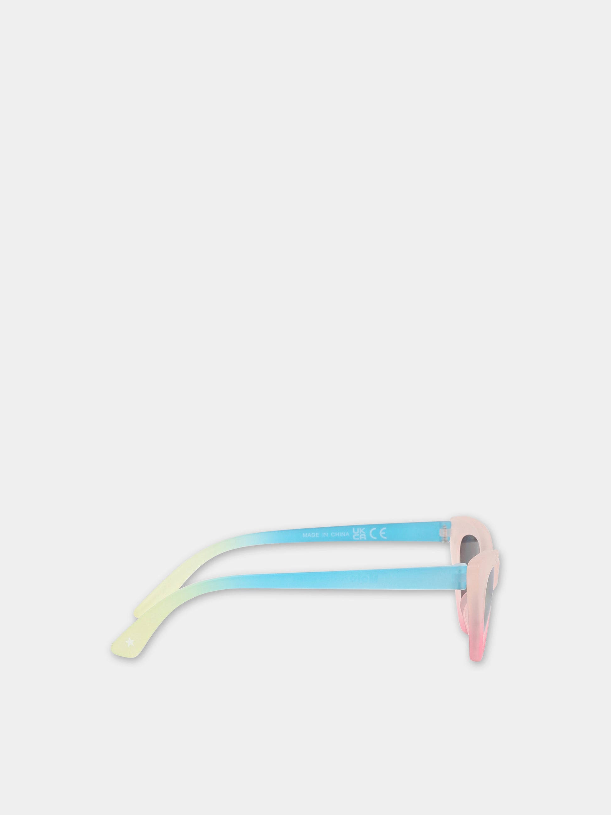 Occhiali Sola da sole multicolor per bambina,Molo,7S24T508 8854