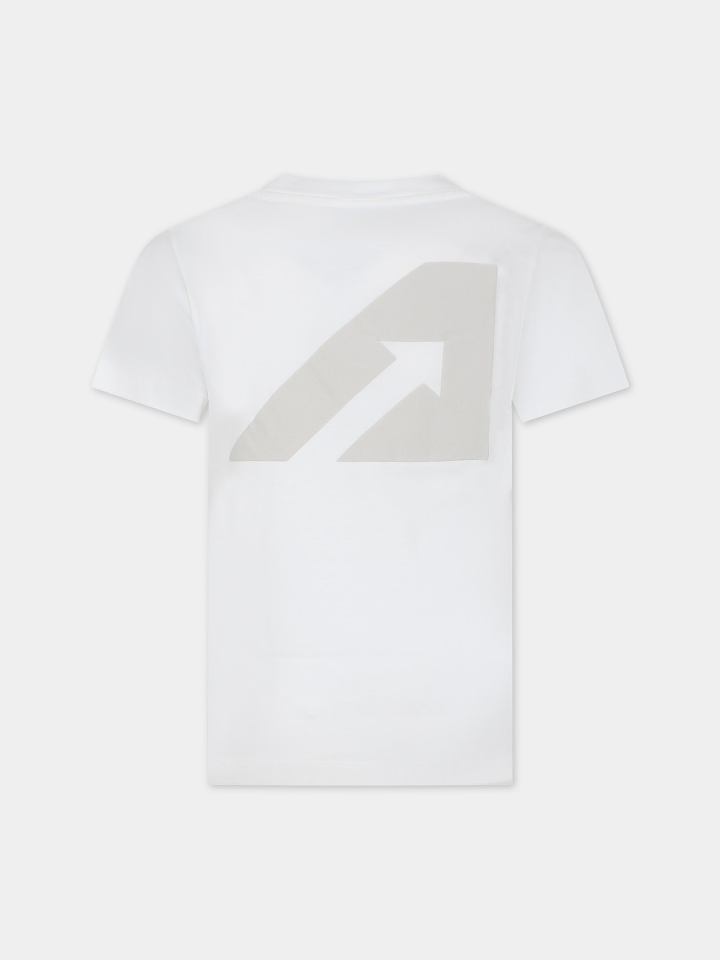 T-shirt bianca per bambini con logo,Autry,KTPK 021W