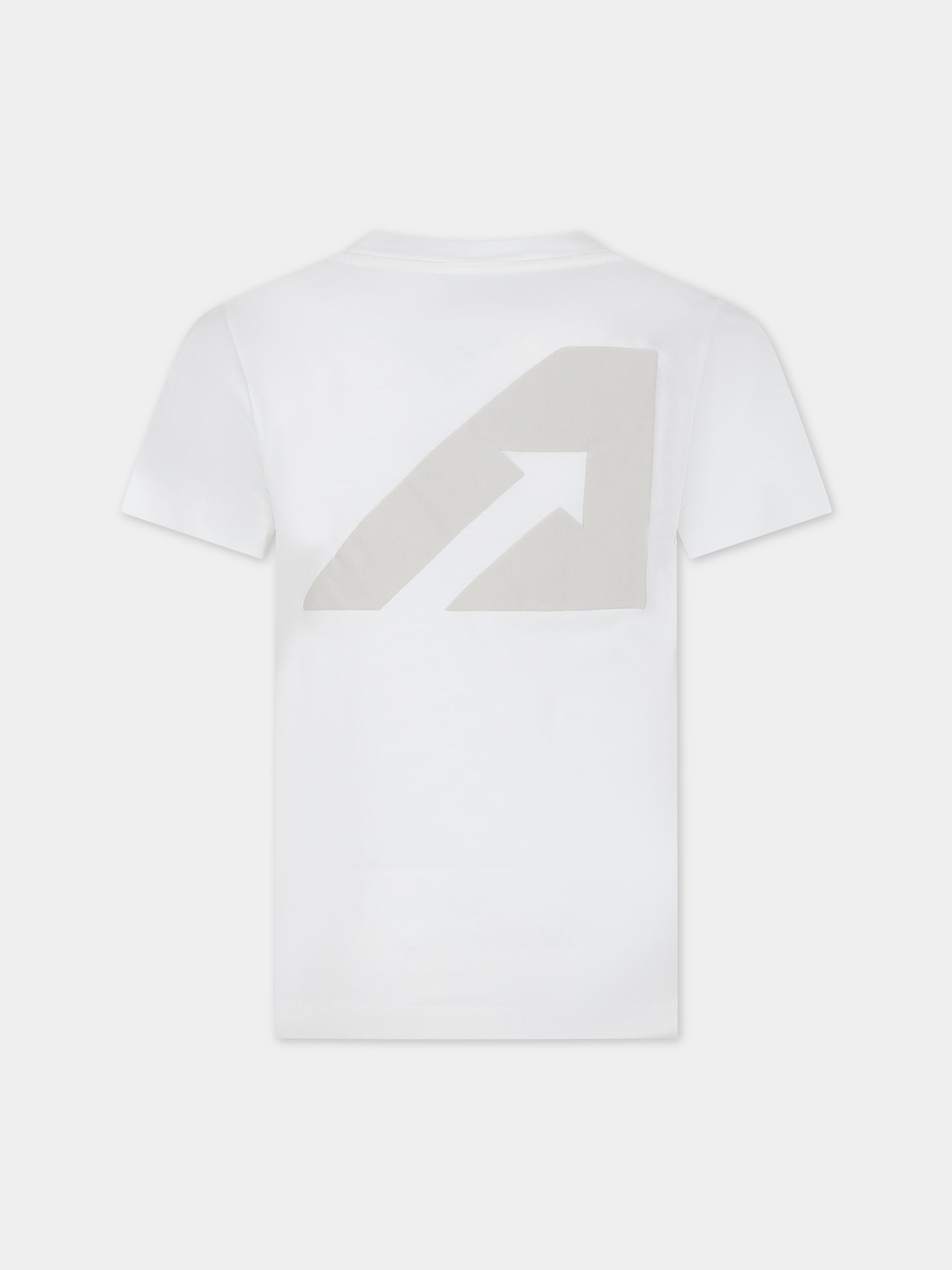 T-shirt bianca per bambini con logo,Autry,KTPK 021W