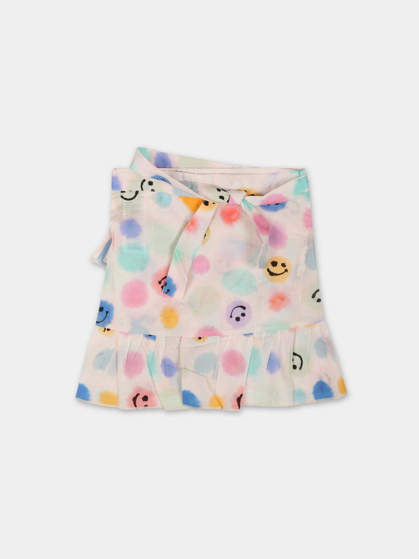 Copricostume bianco per neonata con smile,Molo,2S24D107 6990