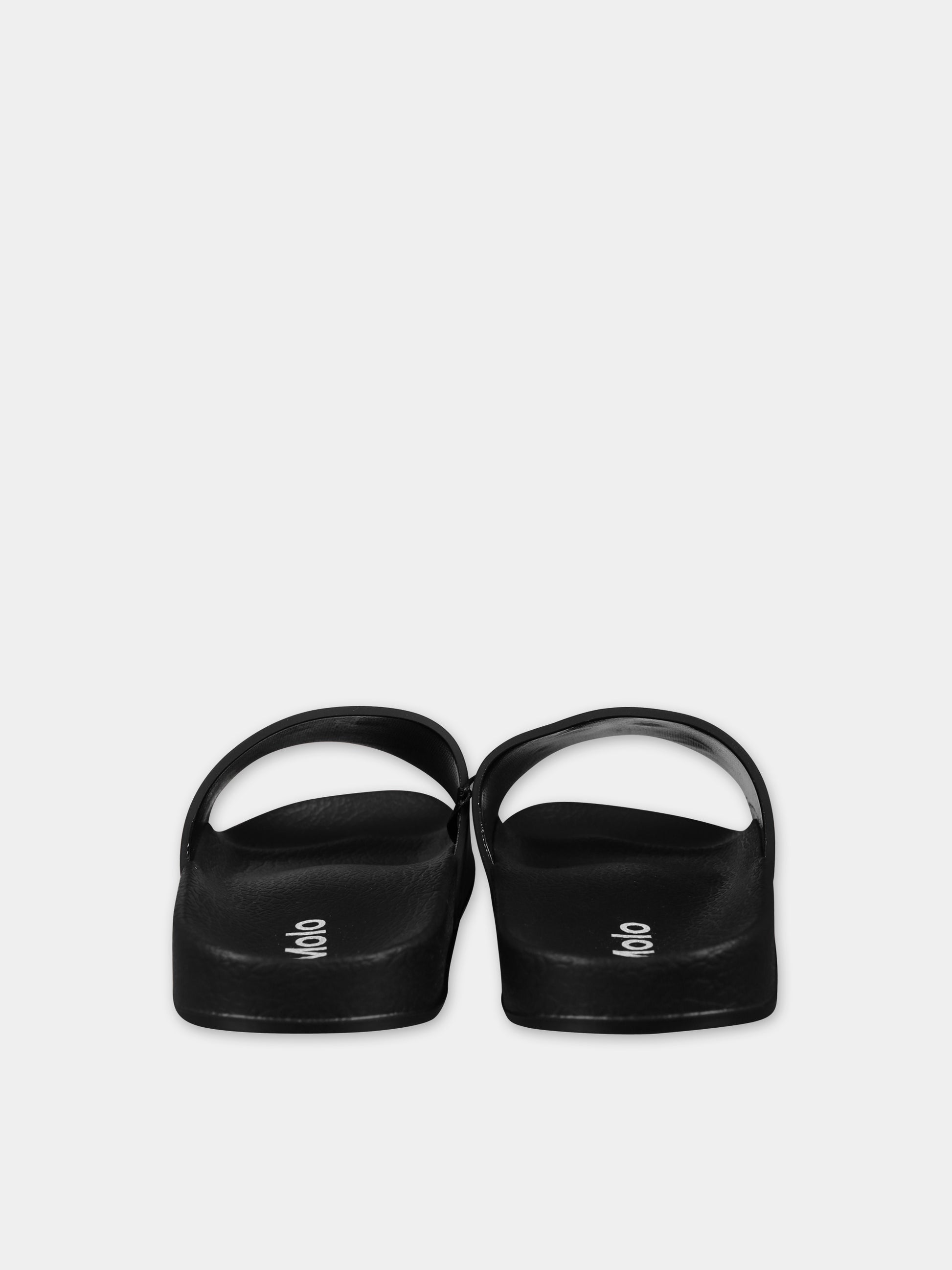 Ciabatte nere per bambino con smile,Molo,7S24U202 0099