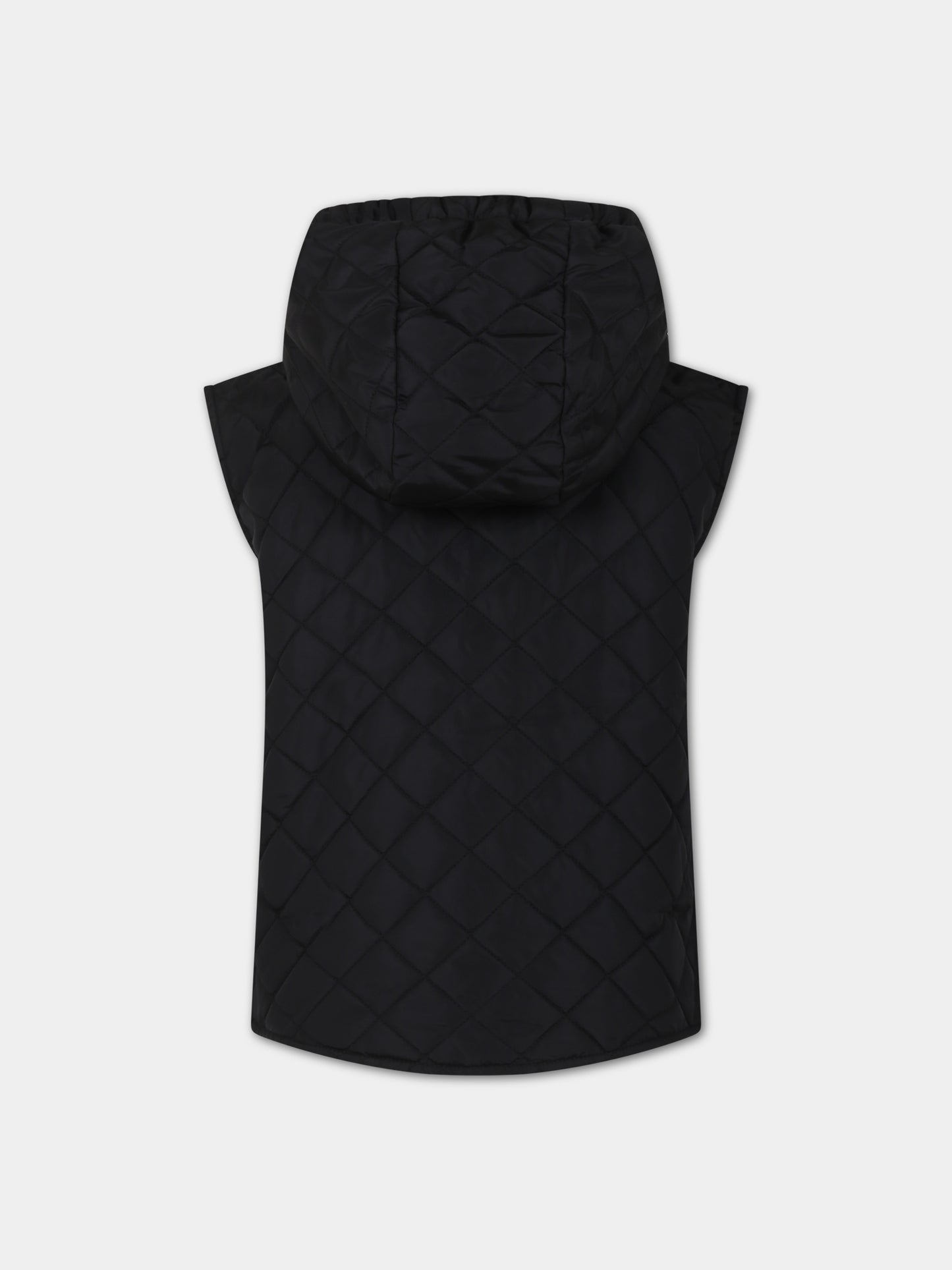 Gilet nero per bambino con logo,Dsquared2,DQ2120 D00BN D2J435U DQ900