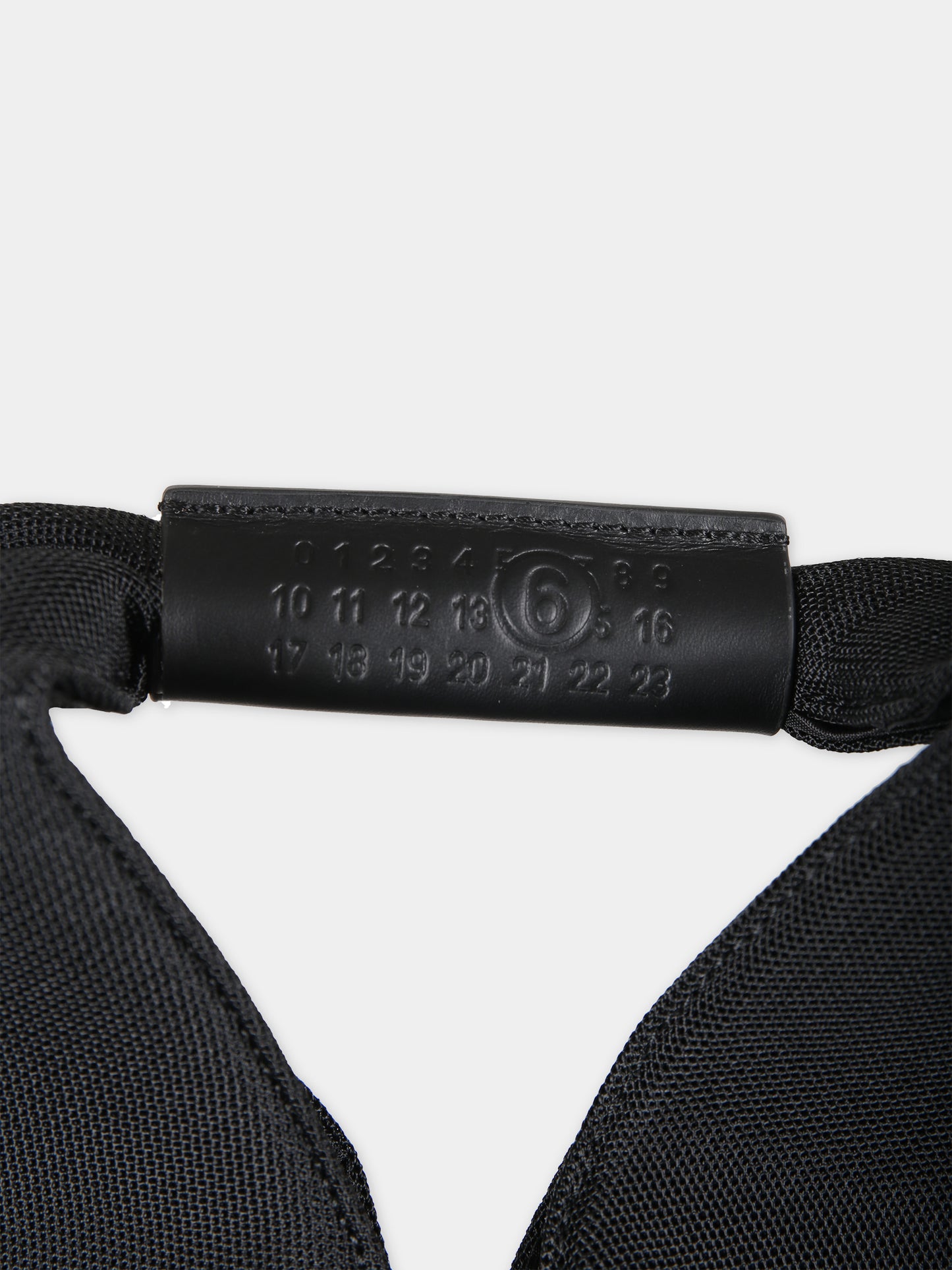 Borsa a mano nera per bambina,Mm6 Maison Margiela,M60607 P6414 JAPANESE SMALL T8013