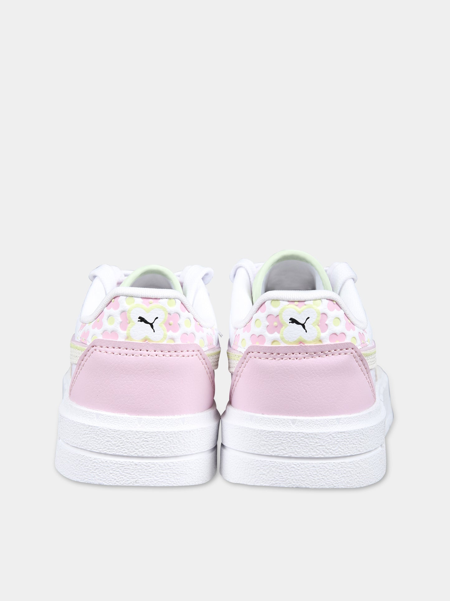 Sneakers Cali bianche per bambina con logo,Puma,24SMPU395381 01