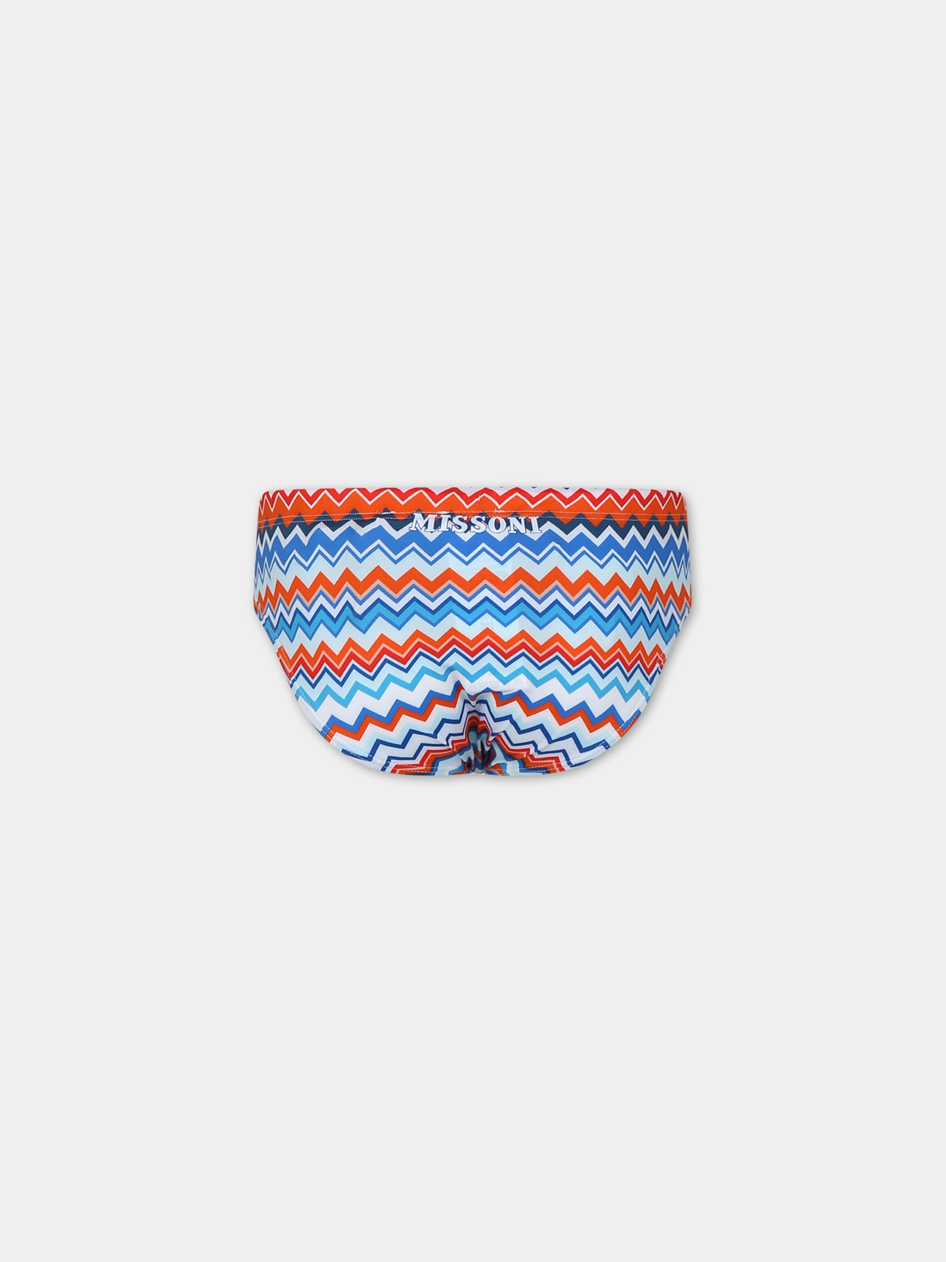 Slip multicolor per bambino,Missoni,MUCP49 Z1958 998