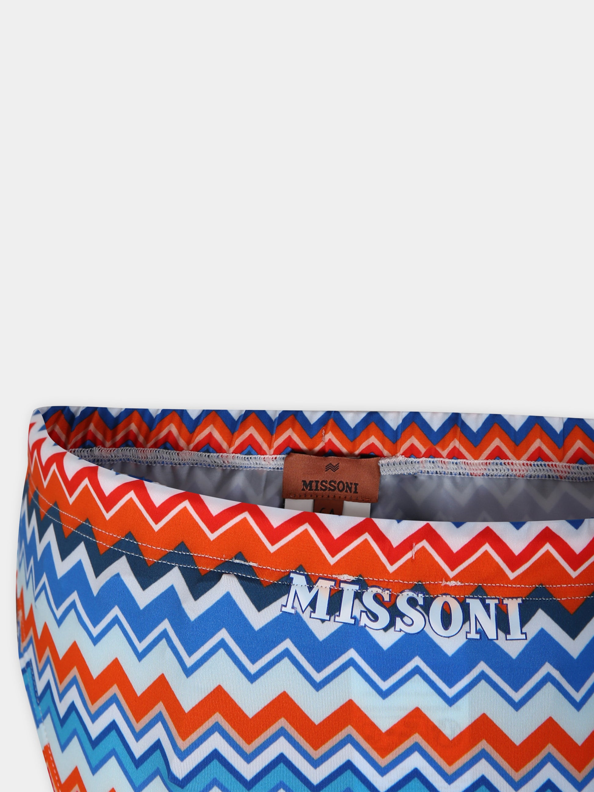 Slip multicolor per bambino,Missoni,MUCP49 Z1958 998