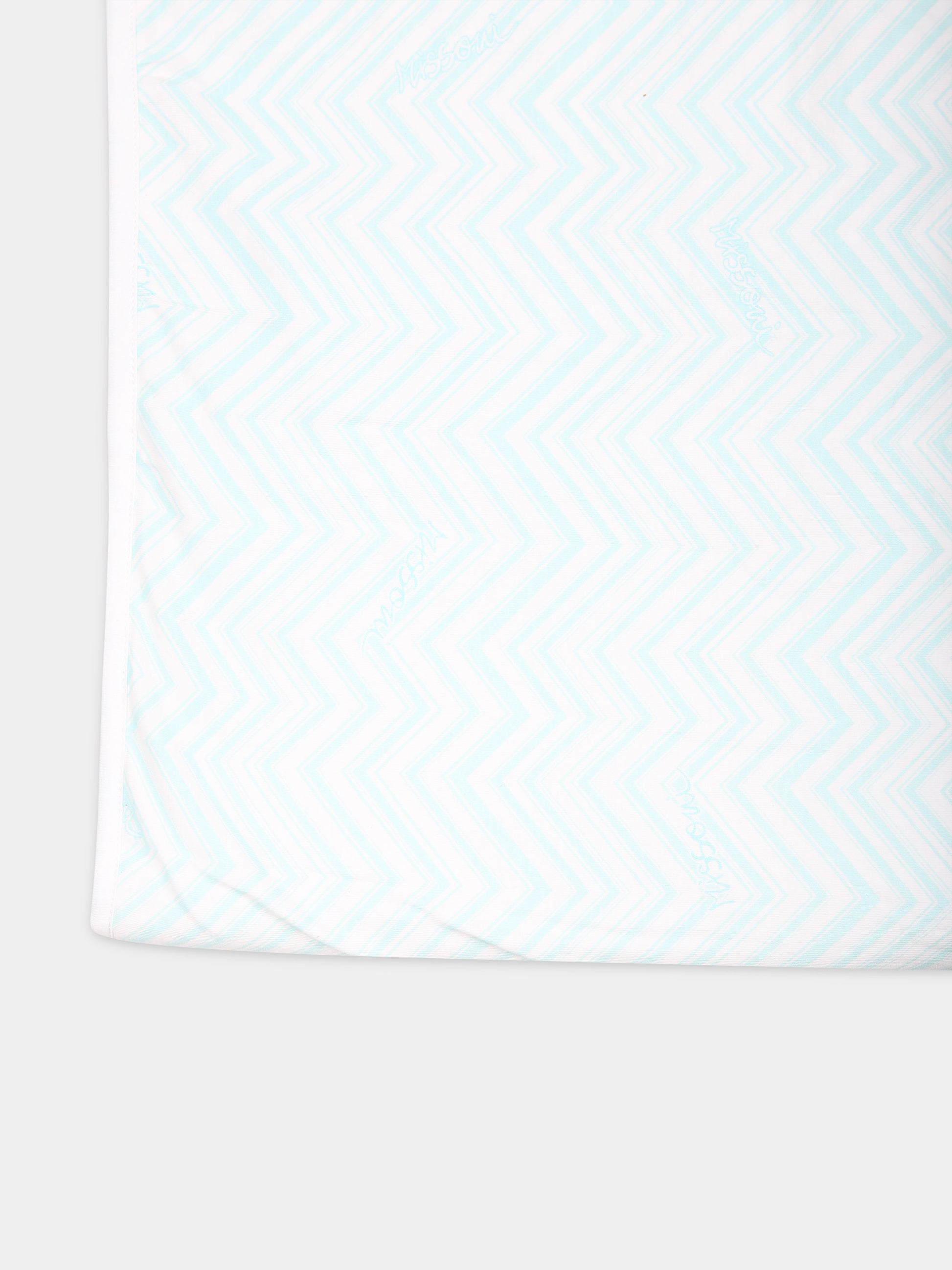 Coperta verde per neonati,Missoni,MU0510 J0394 100CE