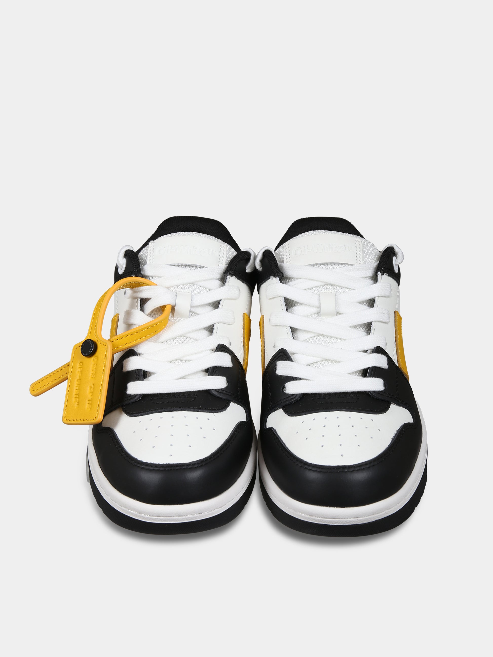 Sneakers basse multicolor per bambini con iconica freccia,Off White,OBIA011S24LEA0021018