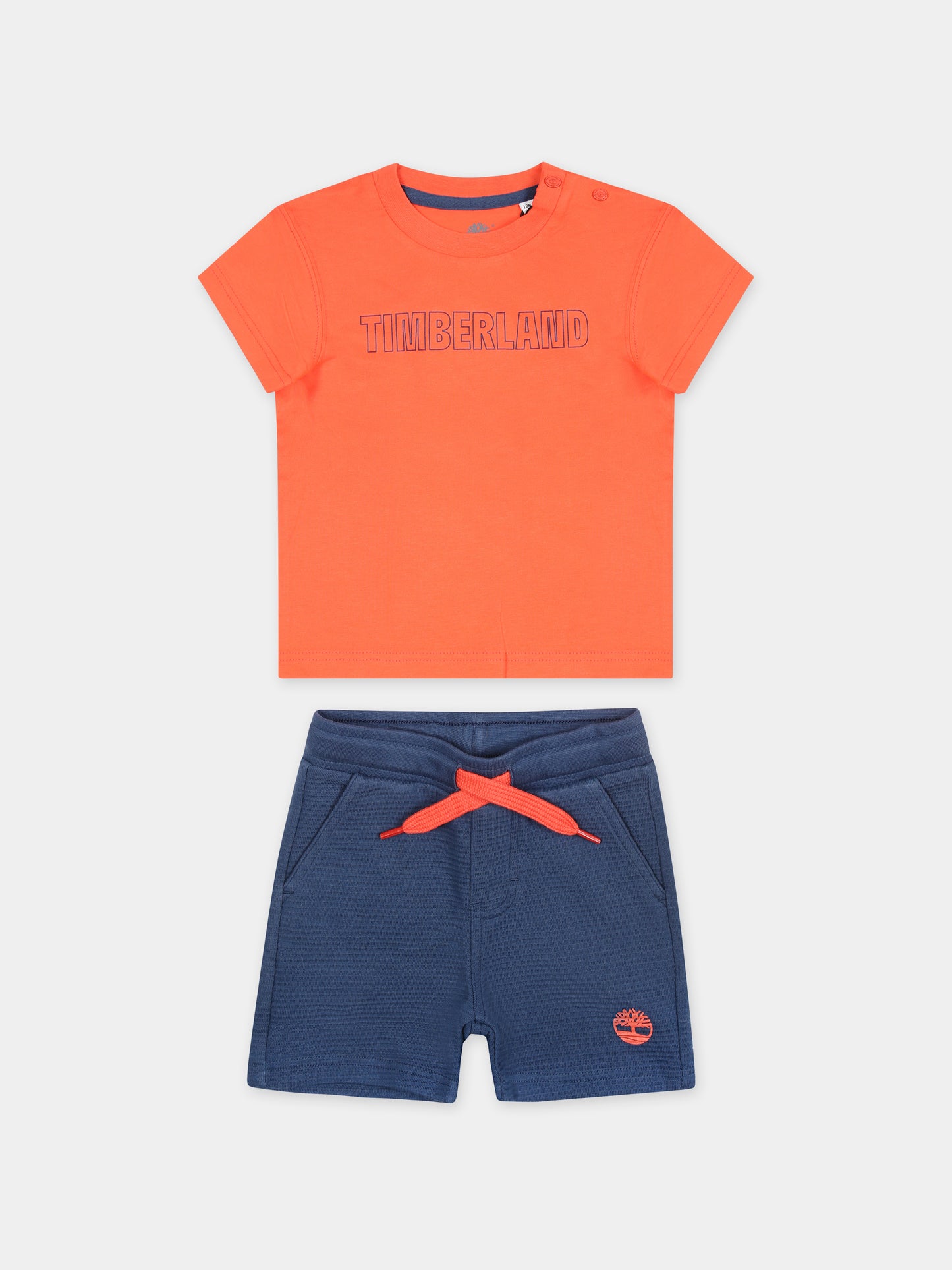 Completo sportivo multicolor per neonato,Timberland,T60149 X78