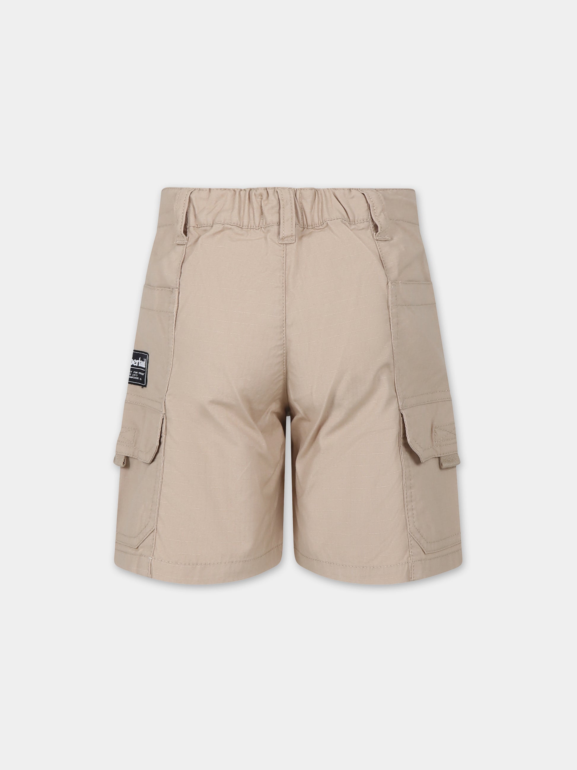 Shorts casual beige per bambino,Timberland,T60068 252