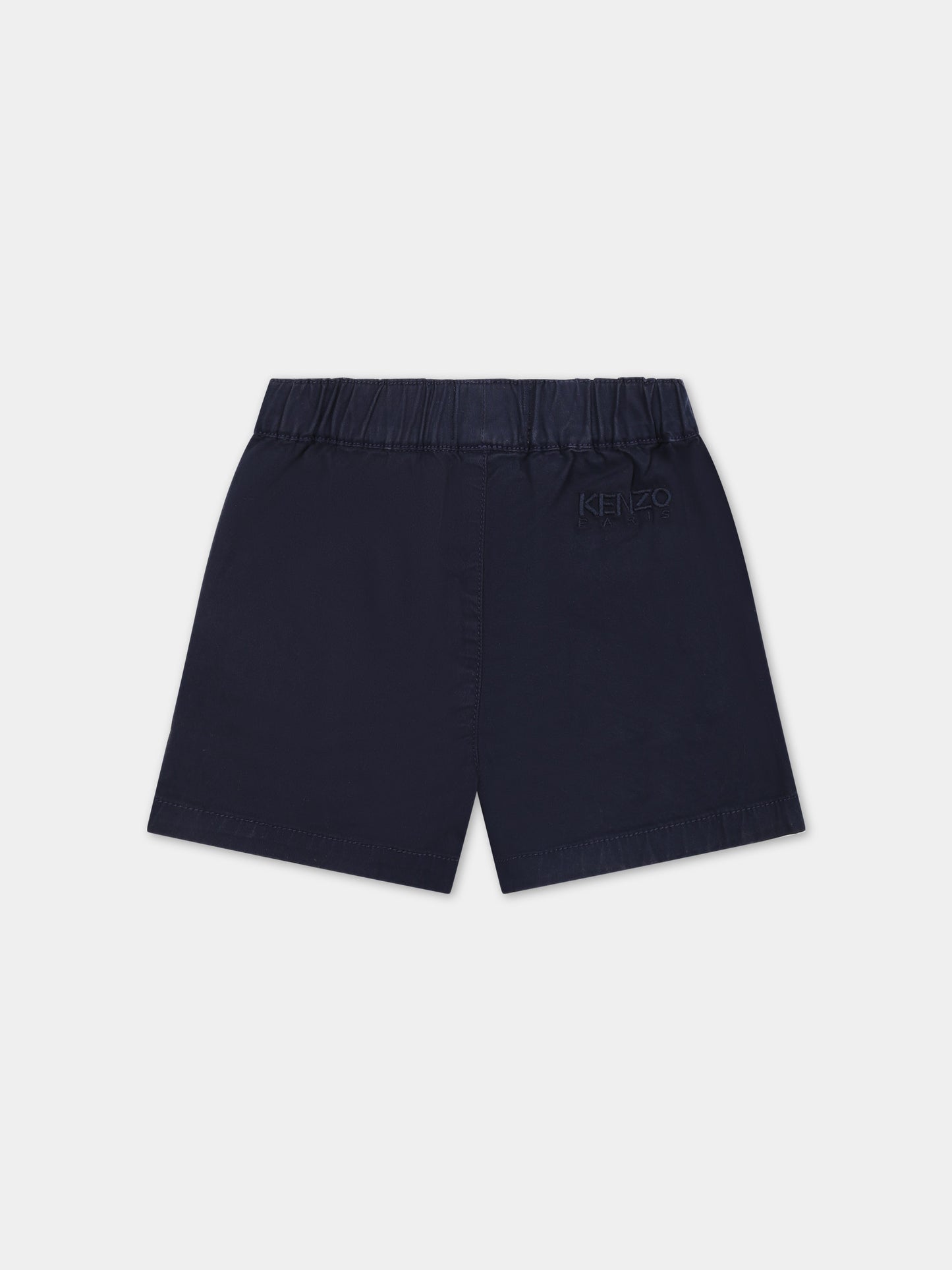 Shorts casual blu per neonato,Kenzo Kids,K60168 84A
