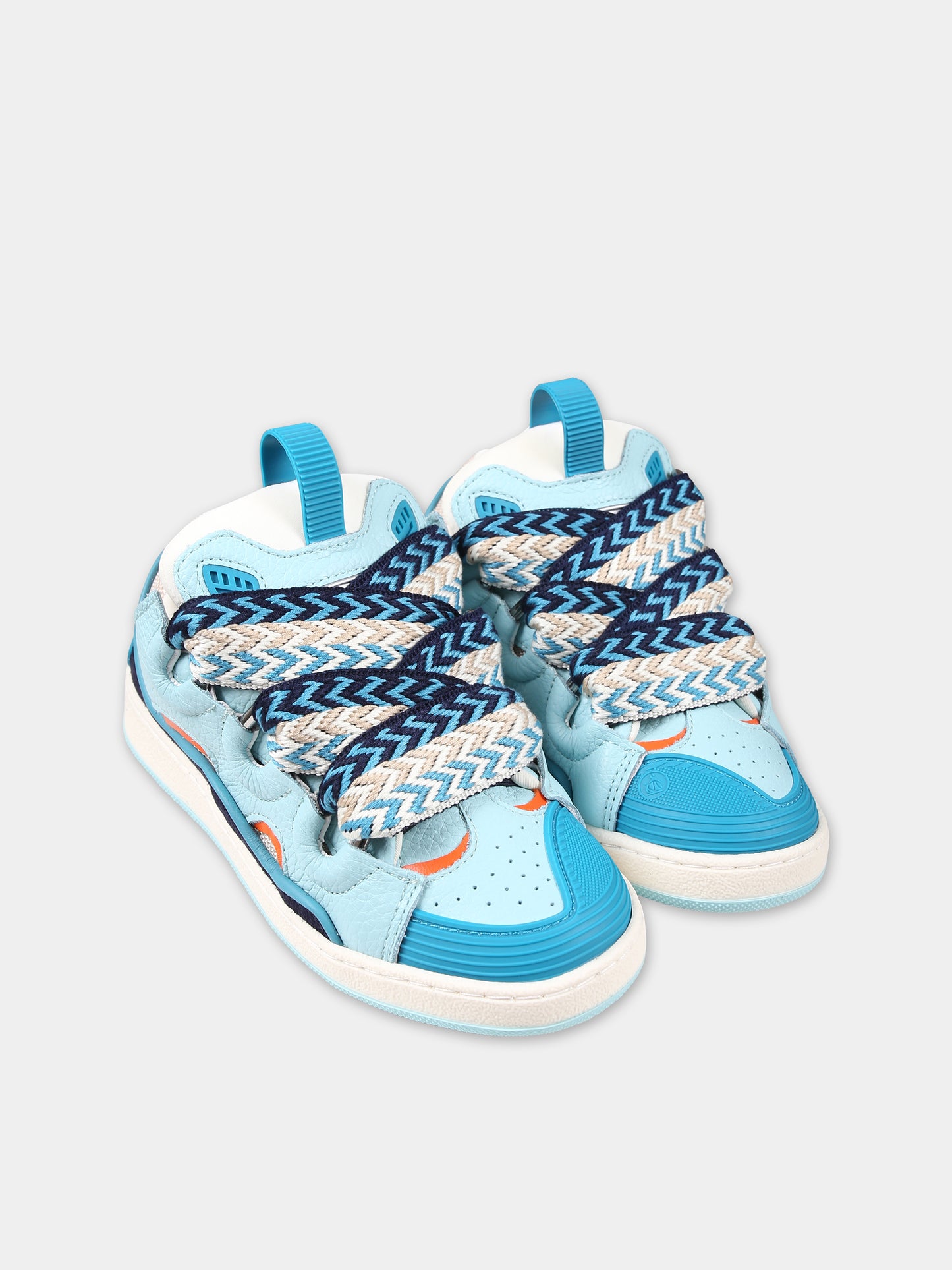 Sneakers azzurre per bambino,Lanvin Petite,N30052 73B