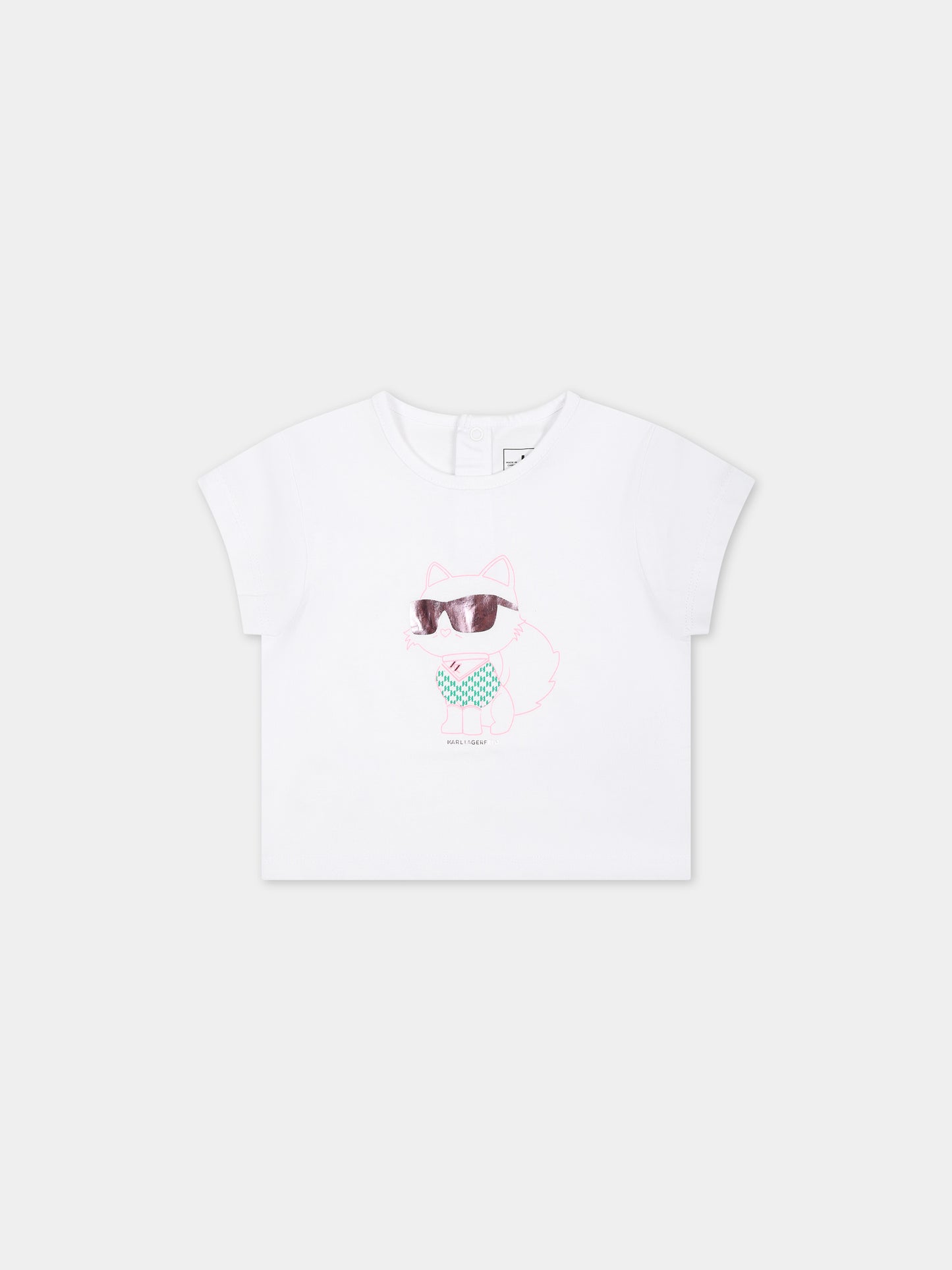 Completo rosa per neonata con logo,Karl Lagerfeld Kids,Z30129 N34