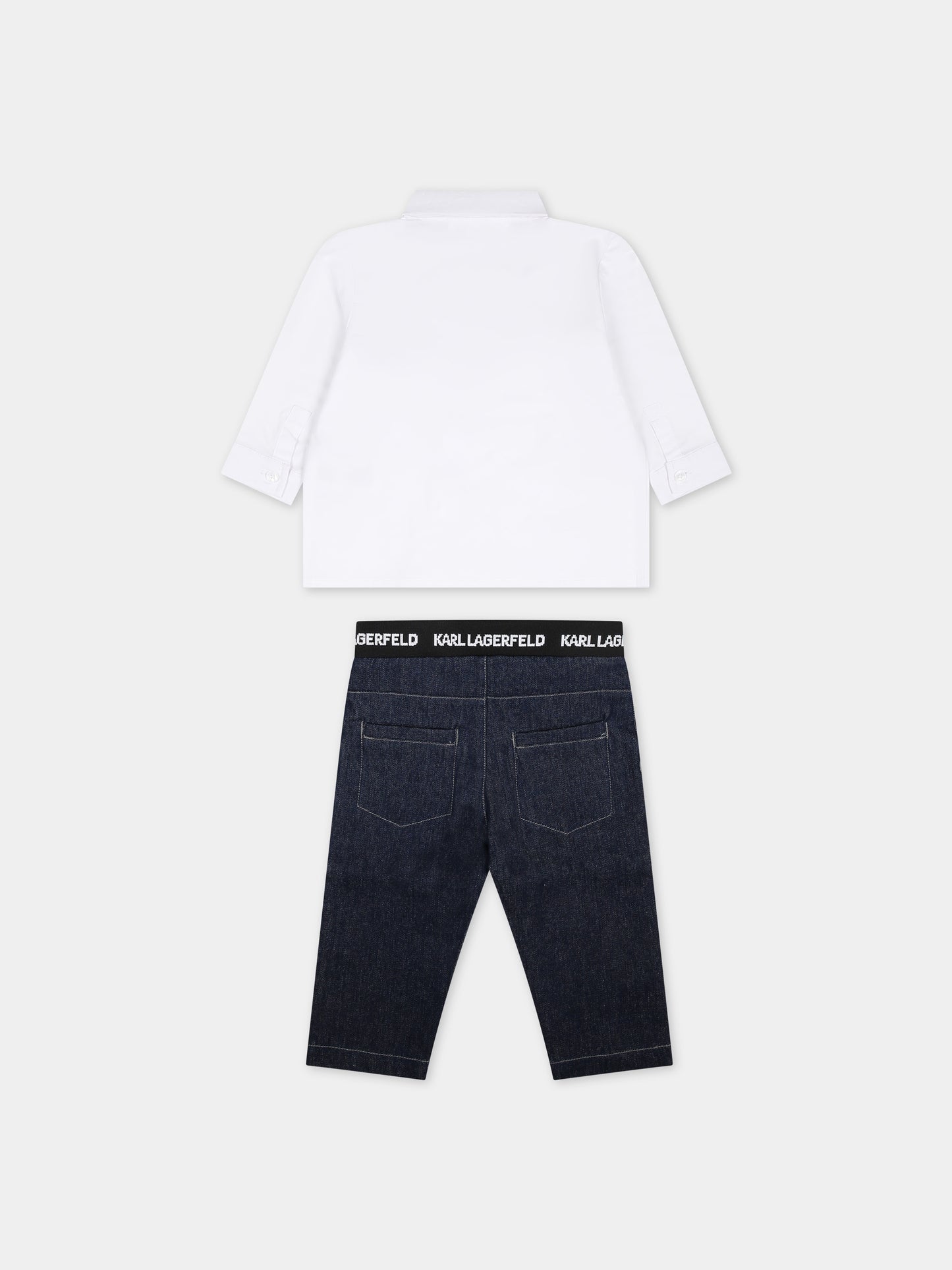 Completo multicolor per neonato,Karl Lagerfeld Kids,Z30135 N48