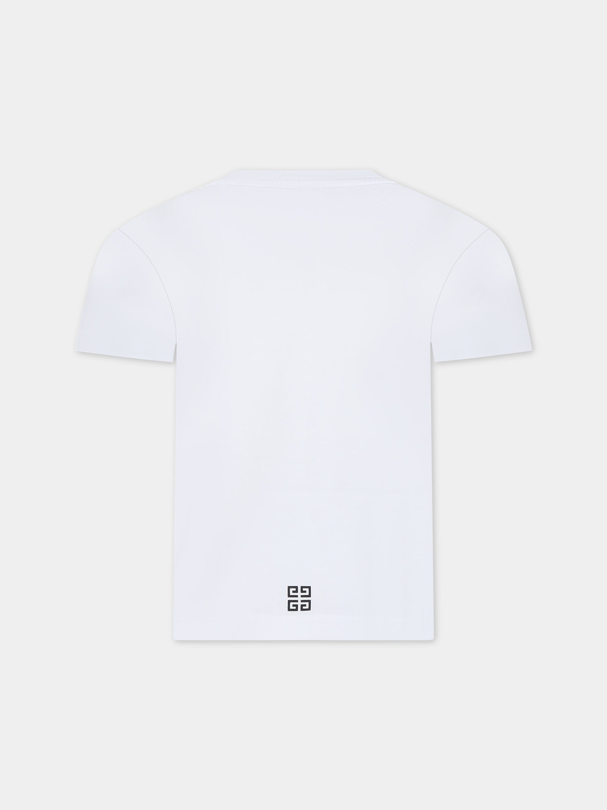 T-shirt bianca per bambini con logo,Givenchy Kids,H30159 10P