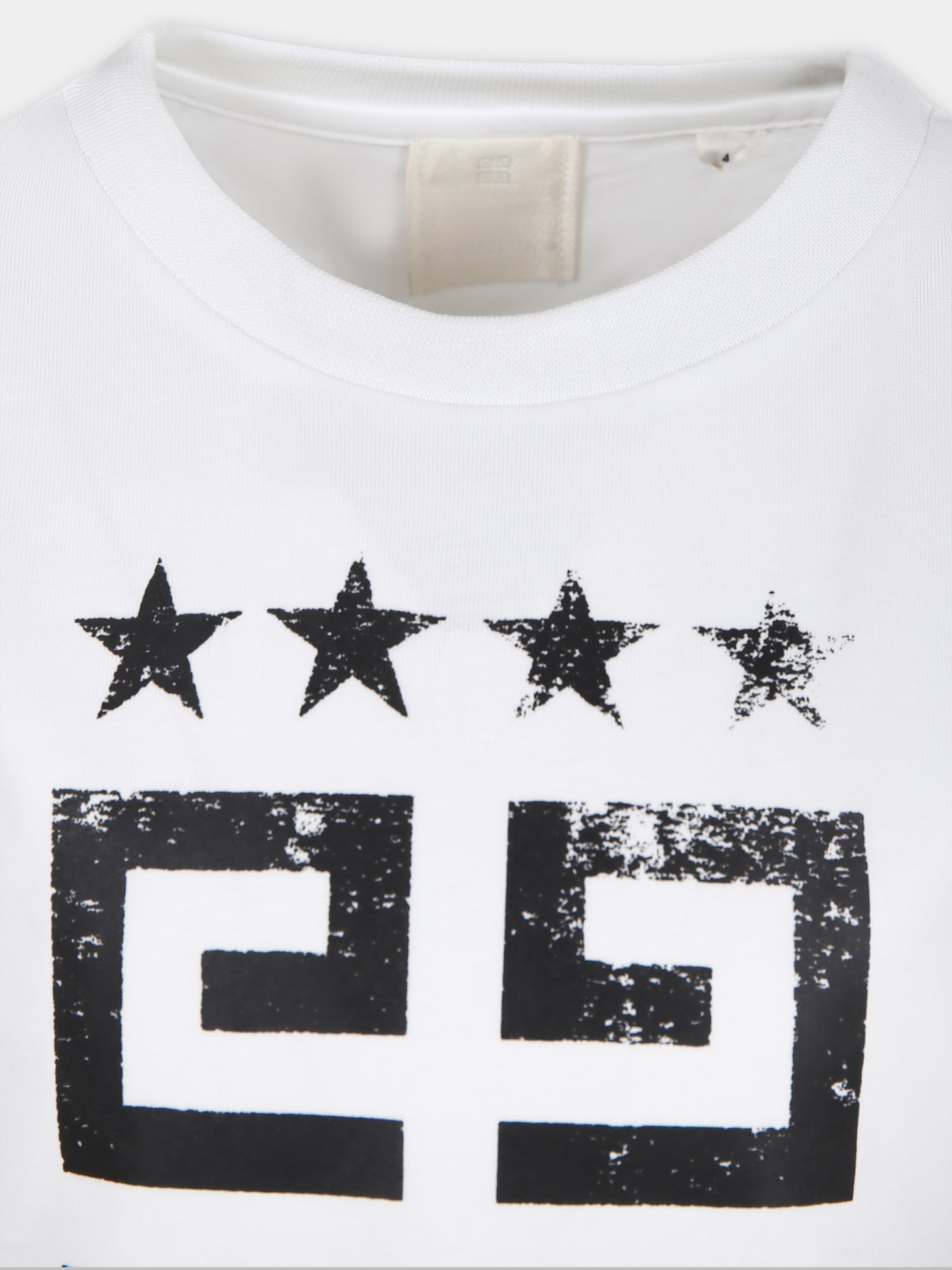T-shirt bianca per bambini con logo,Givenchy Kids,H30162 10P