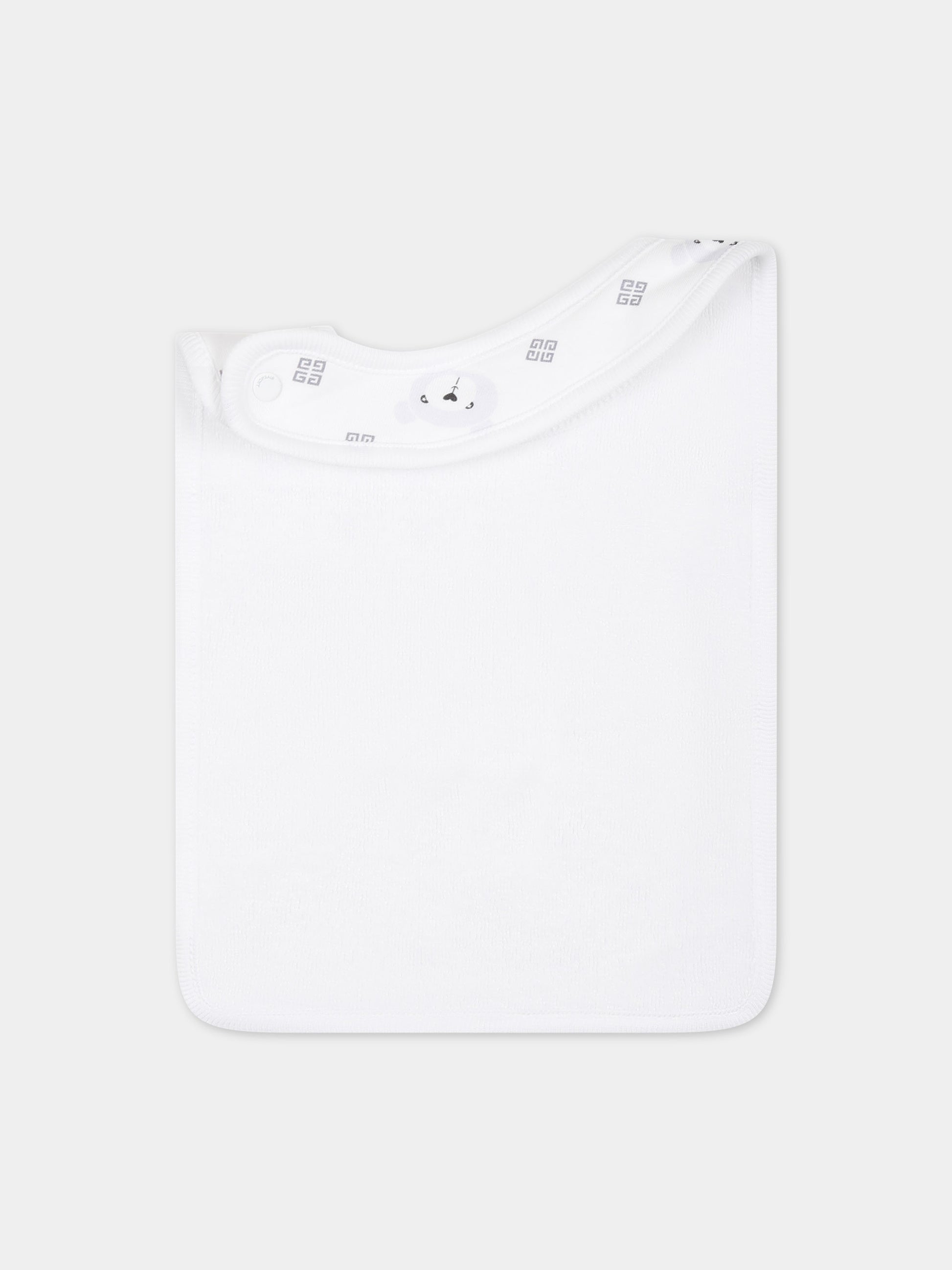 Set bianco per neonati con logo,Givenchy Kids,H30266 10P