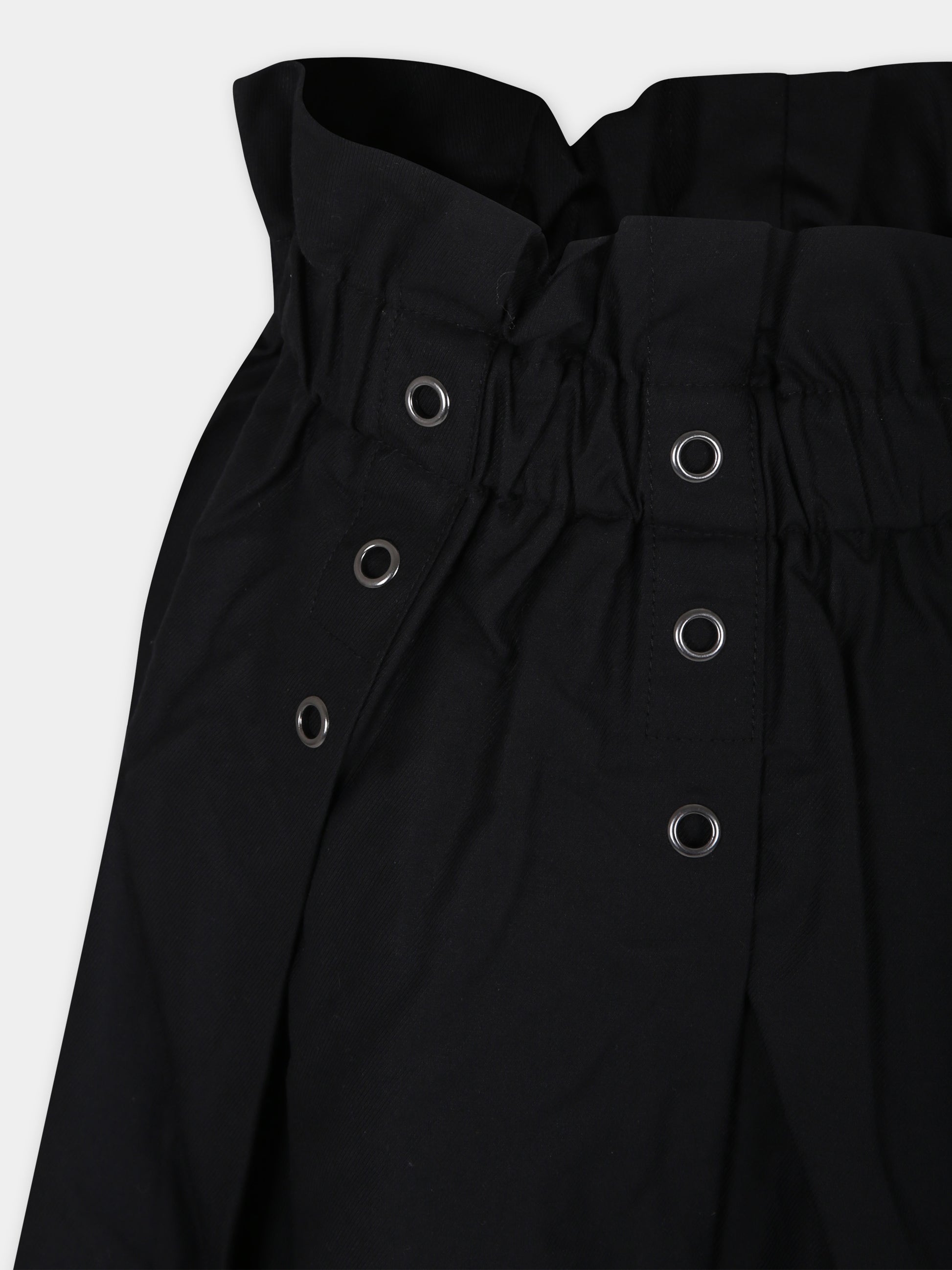 Gonna casual nera per bambina,Dkny,D60054 09B