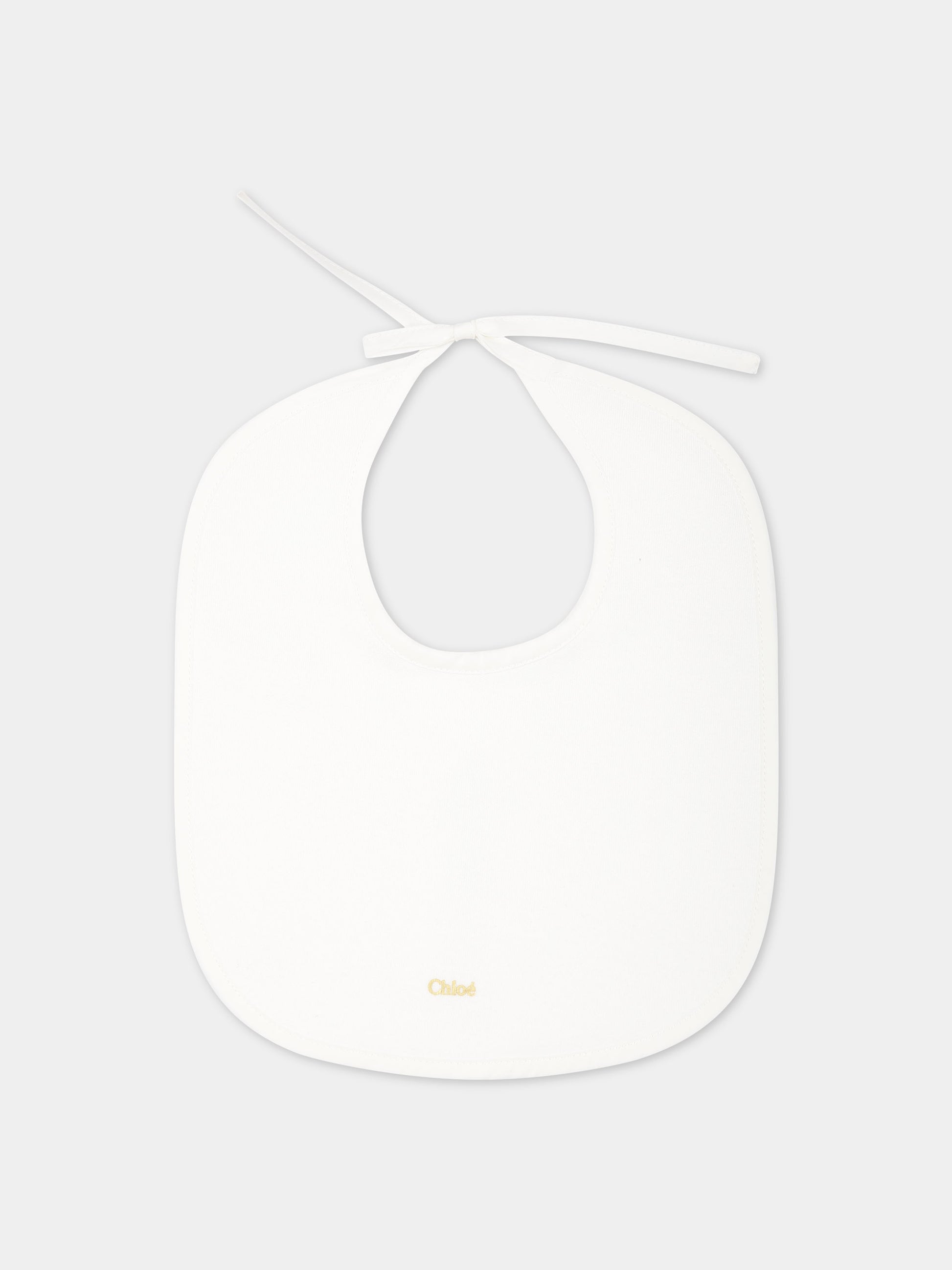 Set rosa per neonata con logo,Chloé Kids,C20204 440