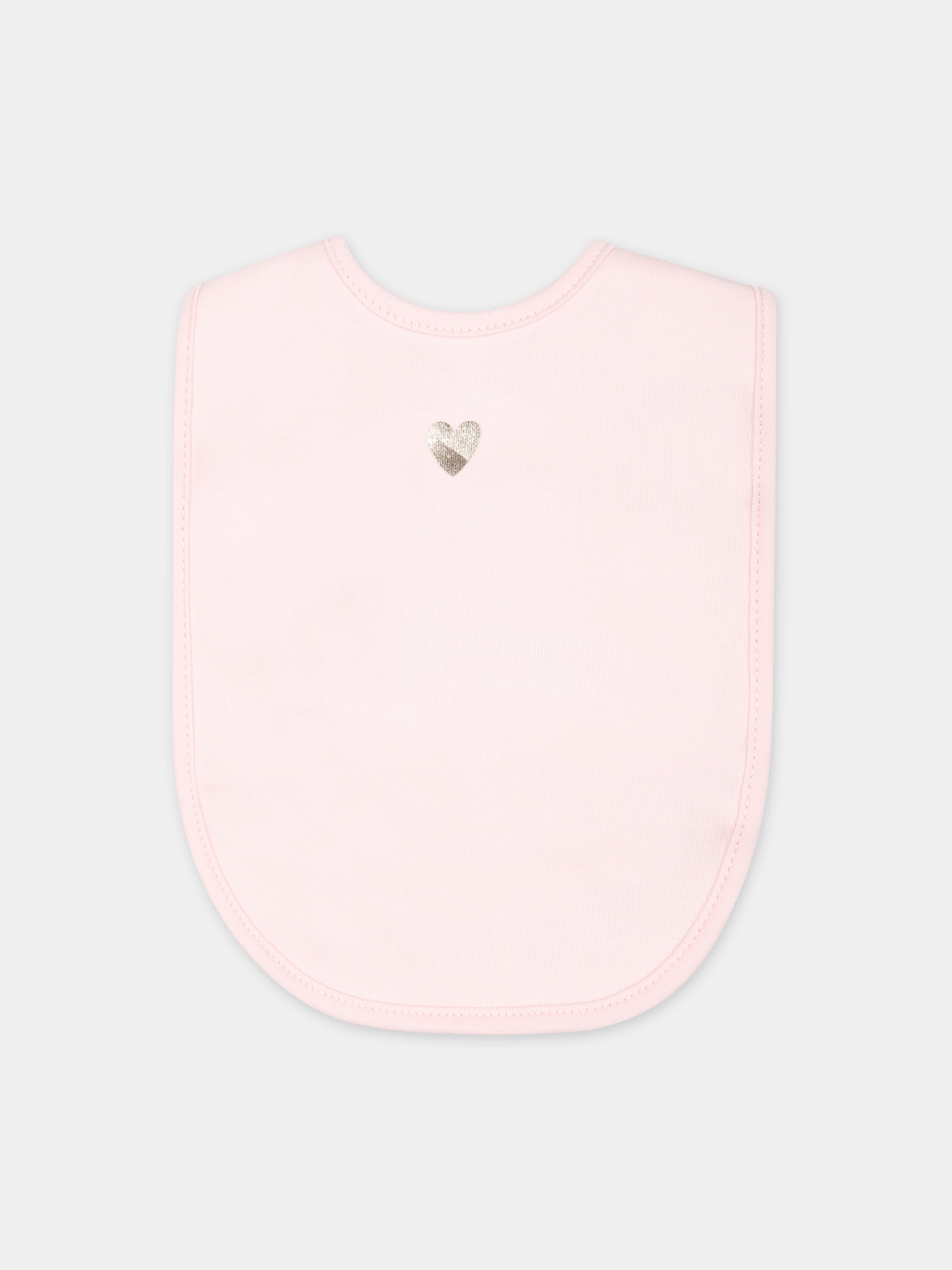Set rosa per neonata con logo,Carrement Beau,Y30017 43B
