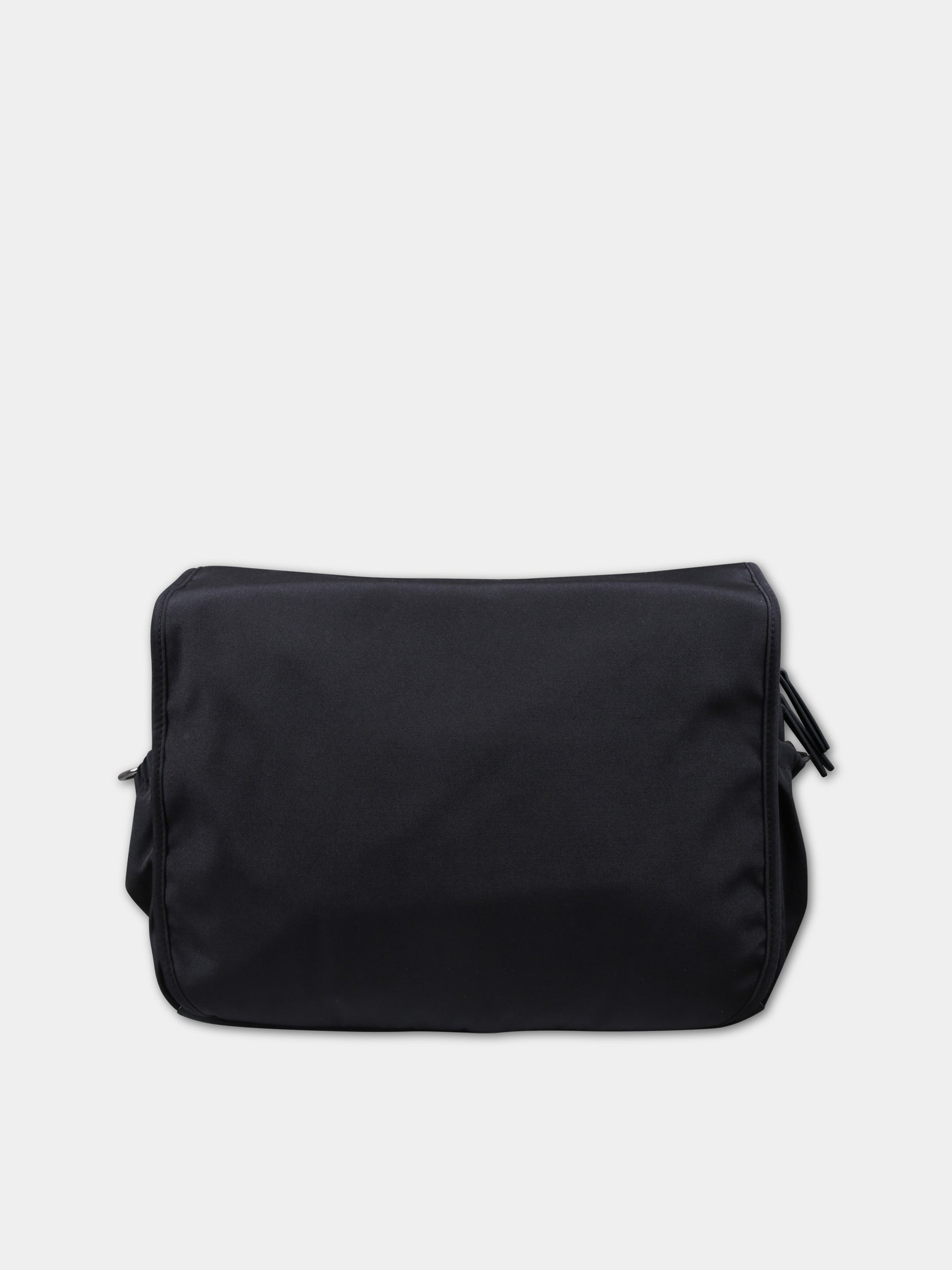 Borsa mamma nera per neonato con logo,Boss,J50940 09B