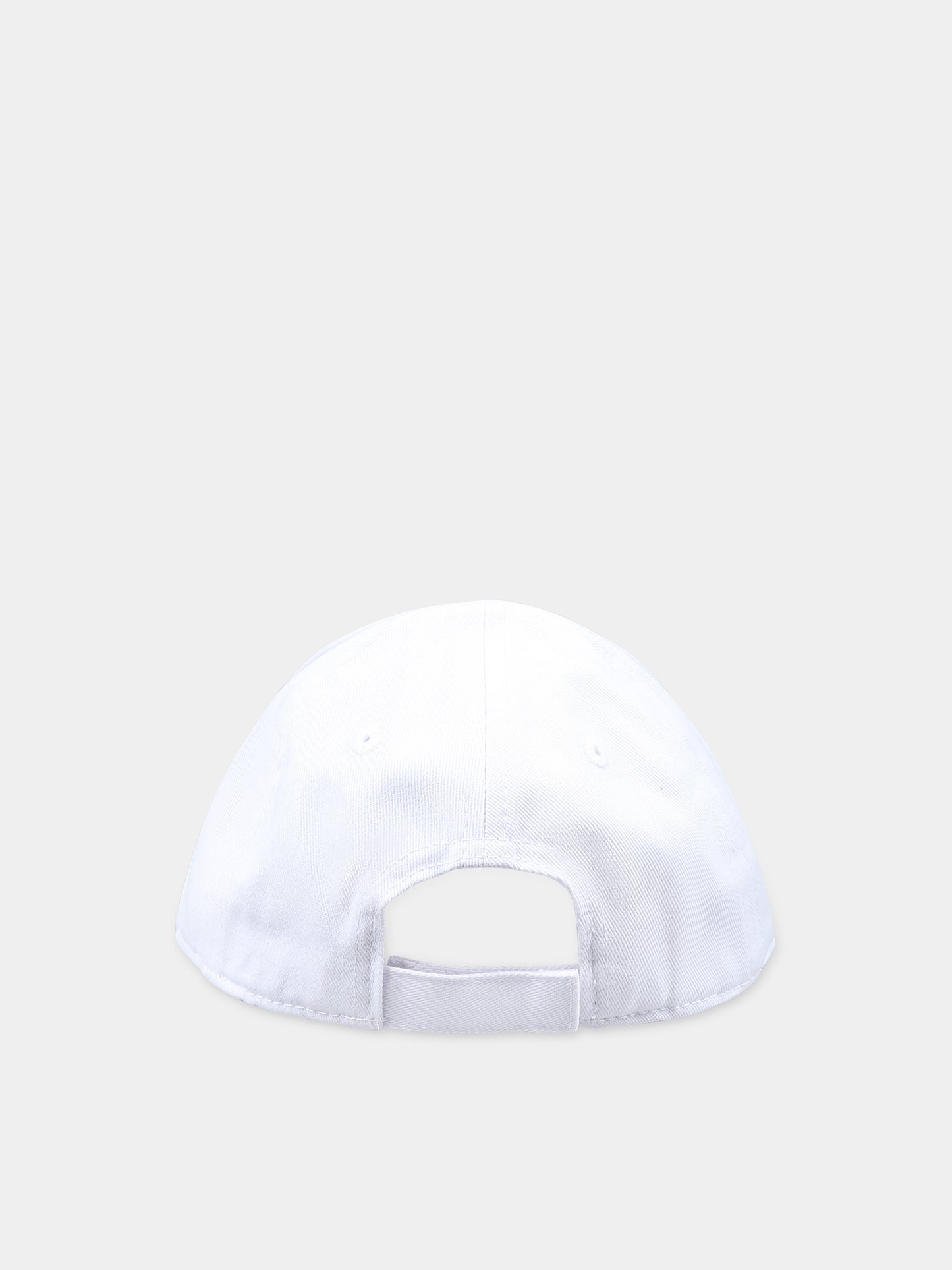 Cappello con visiera bianco per neonato con logo,Boss,J50977 10P