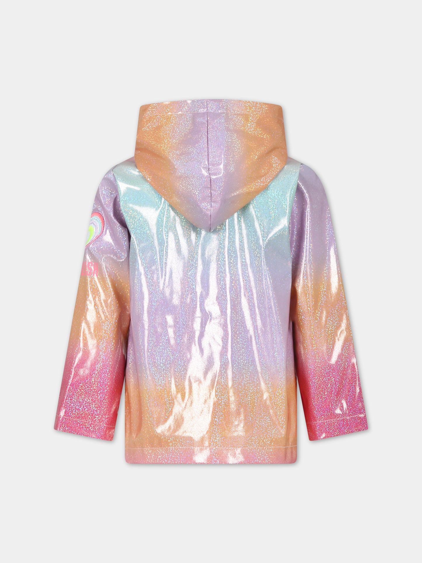Impermeabile multicolor per bambina,Billieblush,U20152 Z41