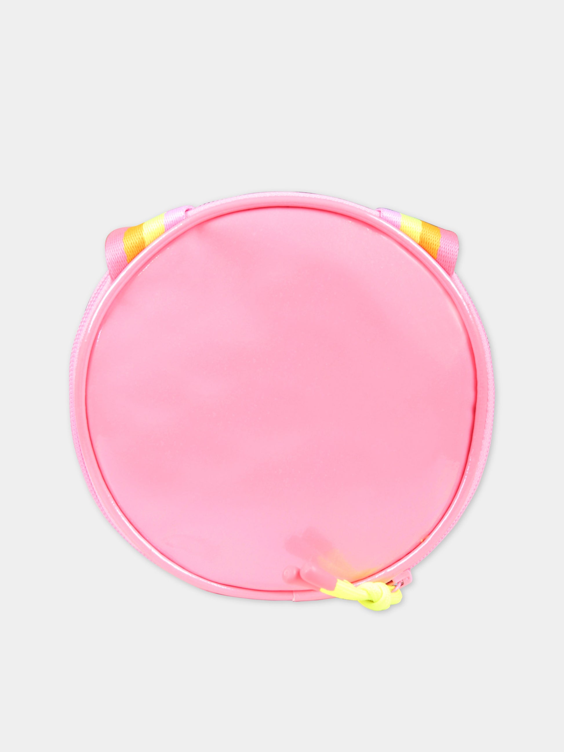 Borsa fucsia per bambina con stampa e logo,Billieblush,U20323 499