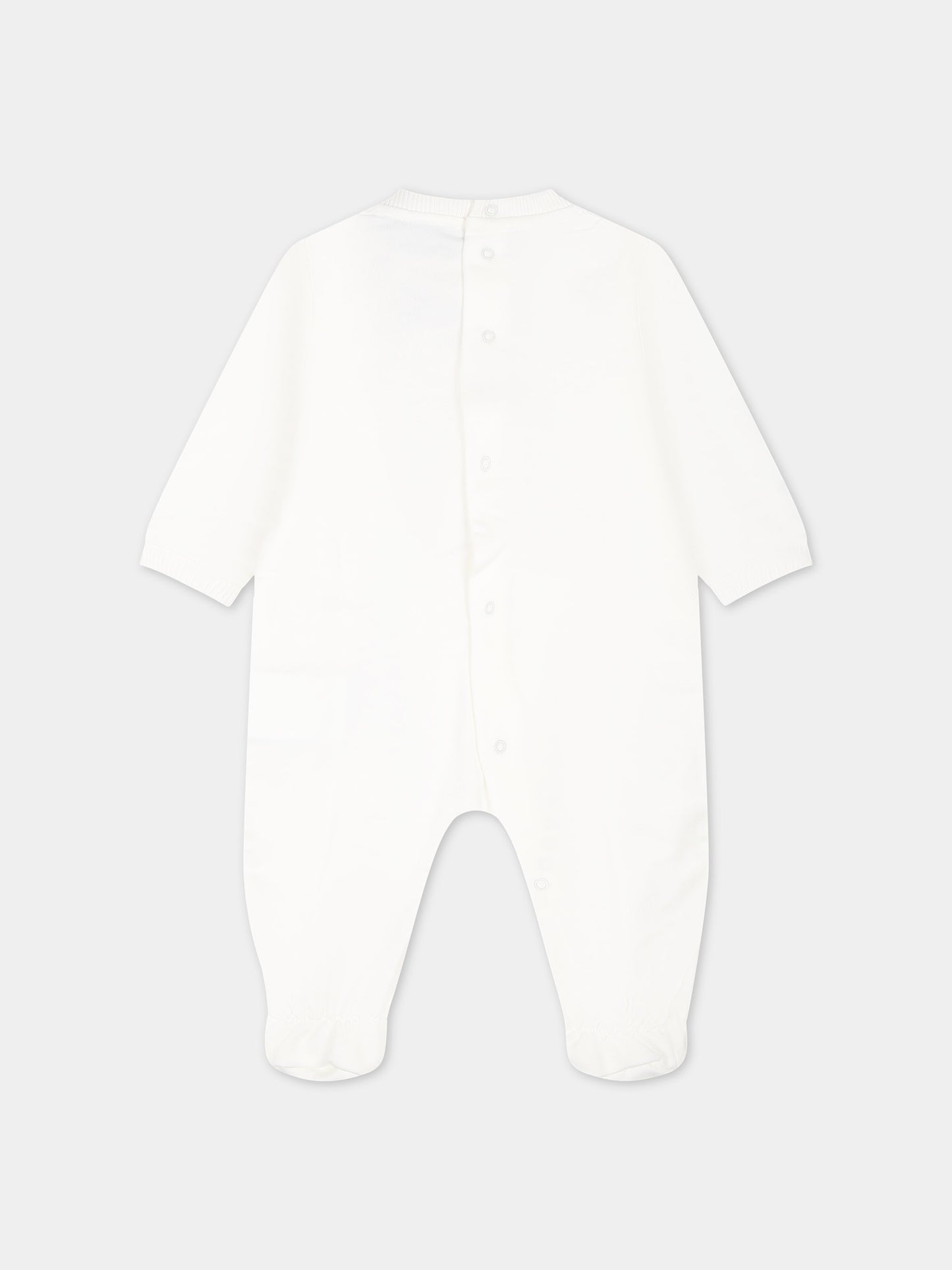 Set avorio per neonati con Teddy Bear,Moschino Kids,MNY03I LCA19 10063