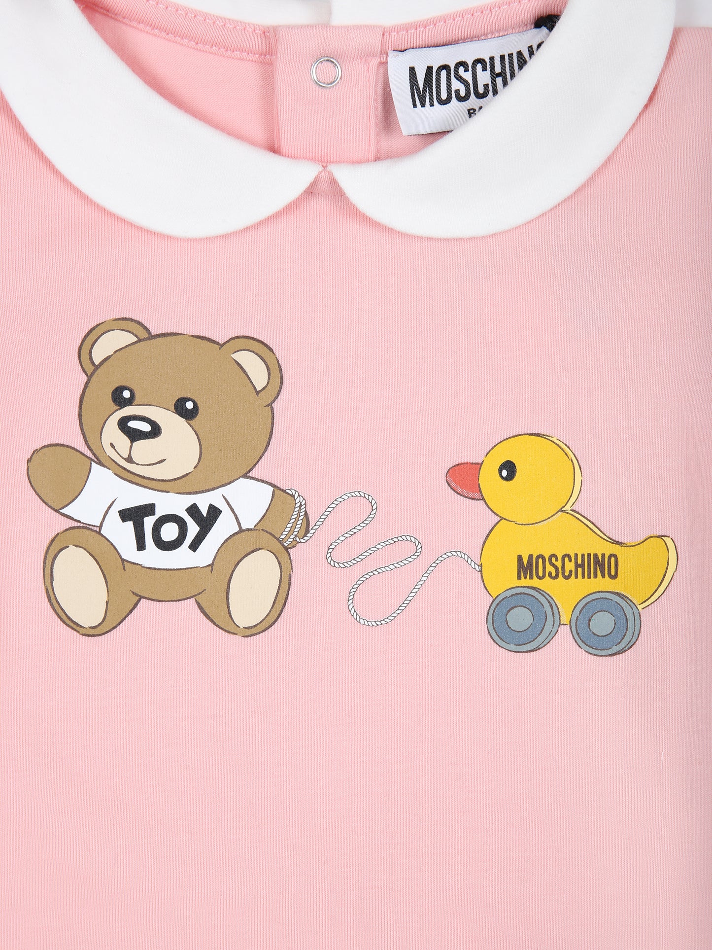 Set rosa per neonata con Teddy Bear,Moschino Kids,MMY056 LBA00 50209