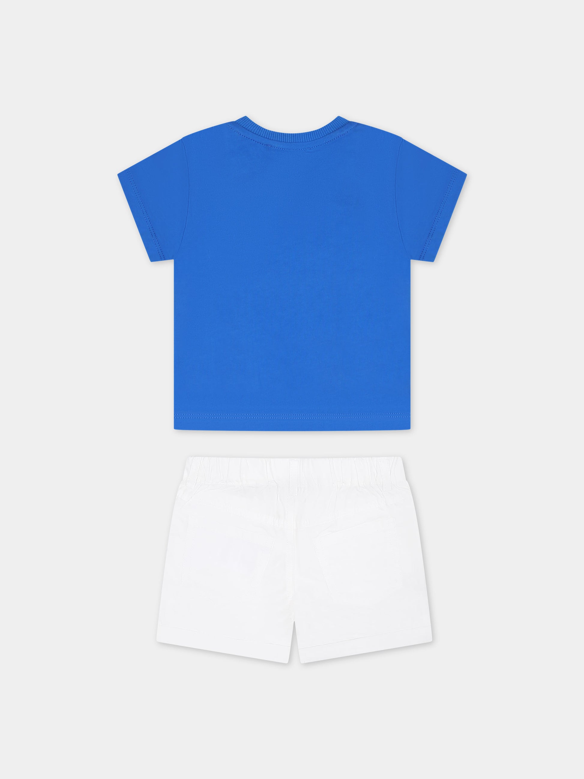 Completo sportivo multicolor per neonato,Moschino Kids,MUG012 LLA11 40289