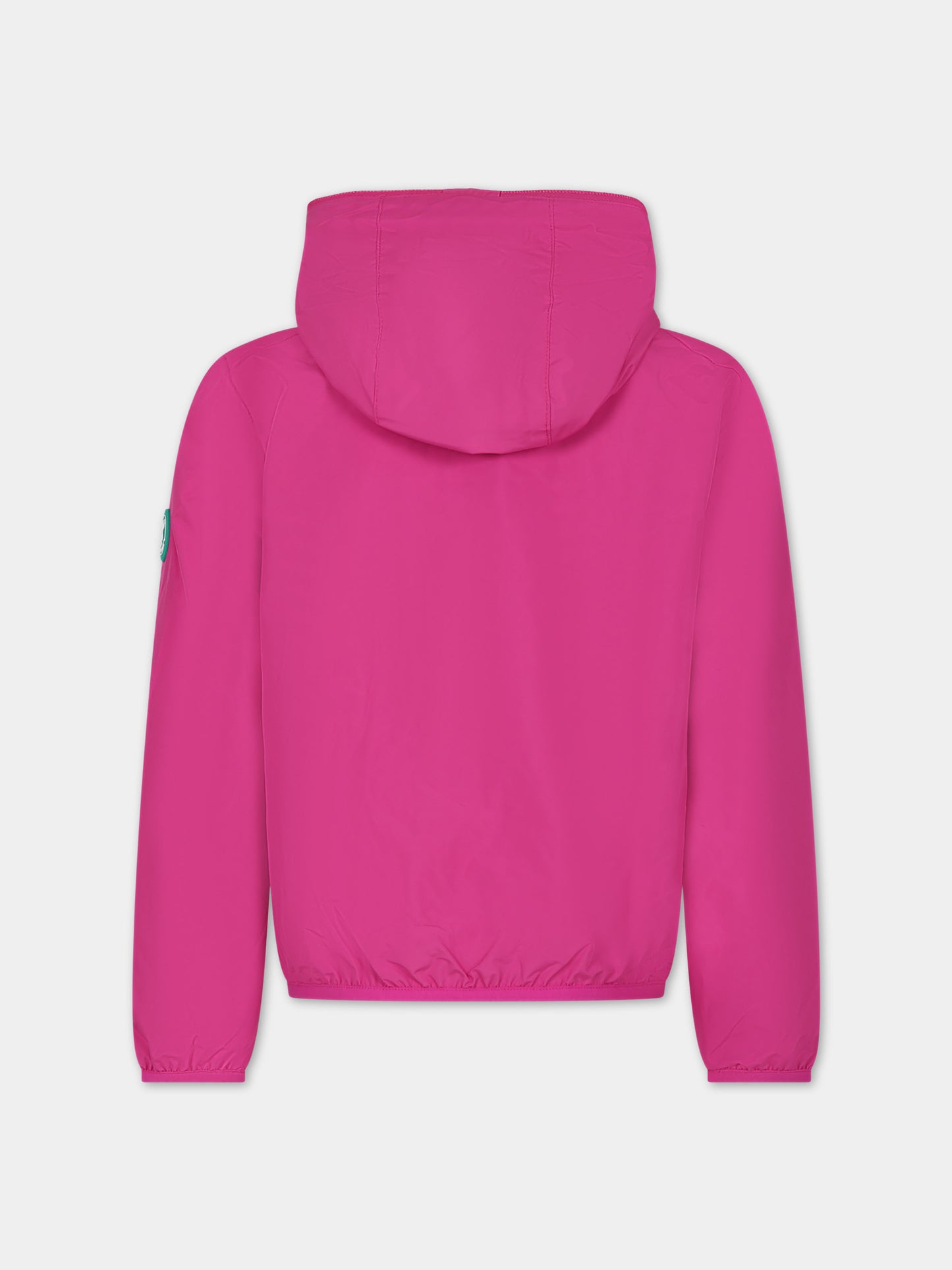 Giacca a vento Jules fucsia per bambina,Save The Duck Kids,J30036X WIND18 80037