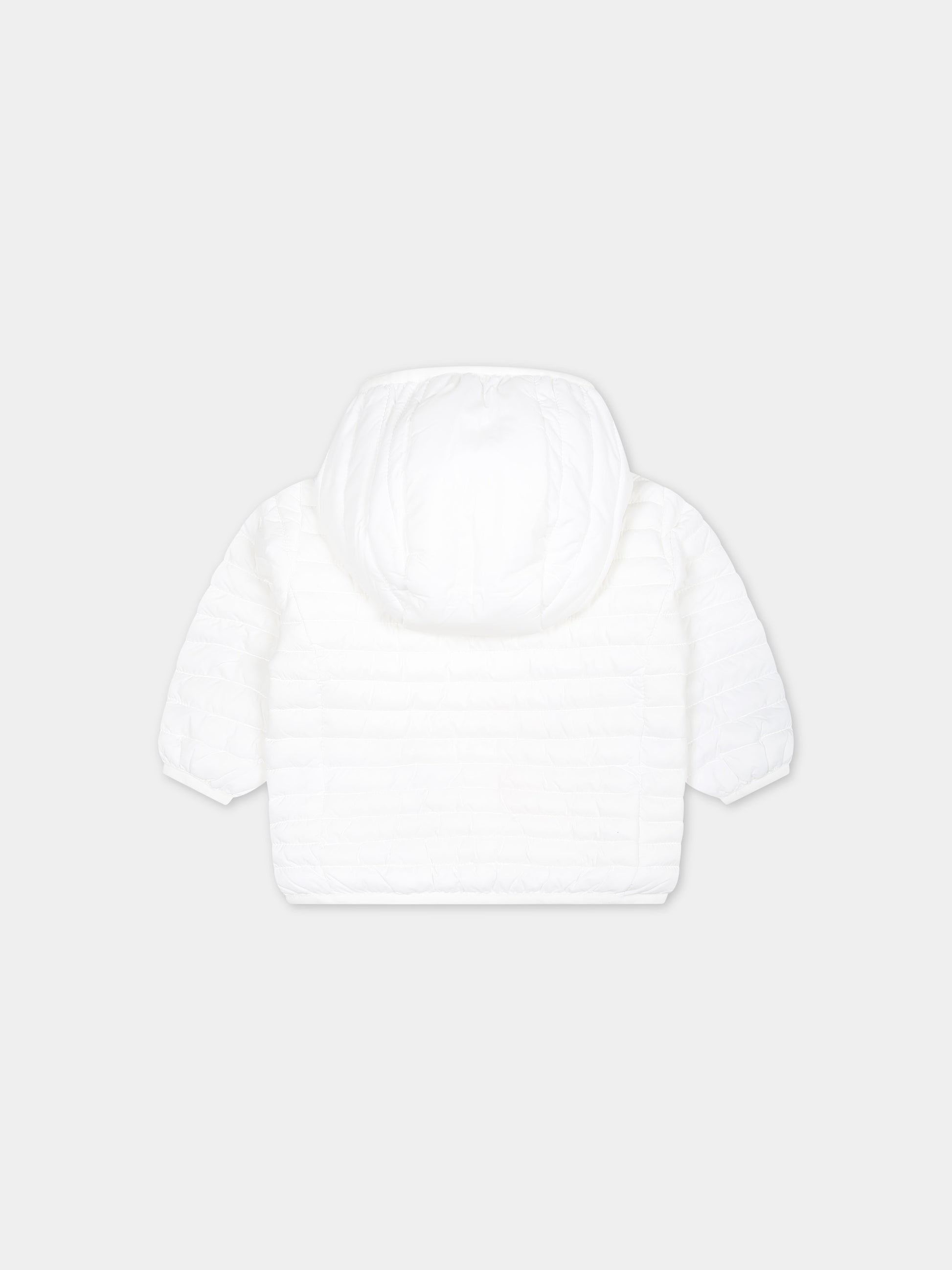 Piumino Nene bianco per neonato con logo,Save The Duck Kids,I30003X GIGA18 00000