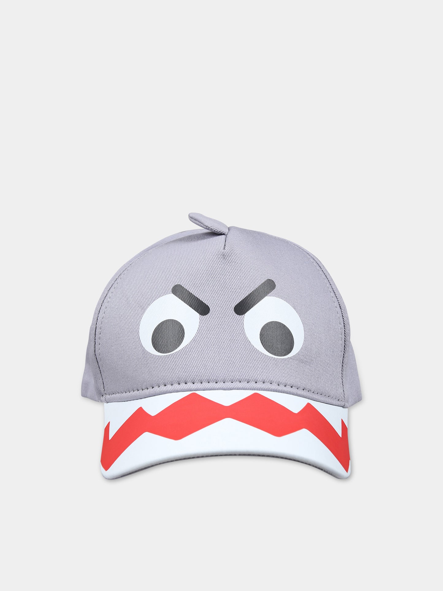 Cappello grigio per bambino con stampa,Stella Mccartney Kids,TU0P07 Z0156 906