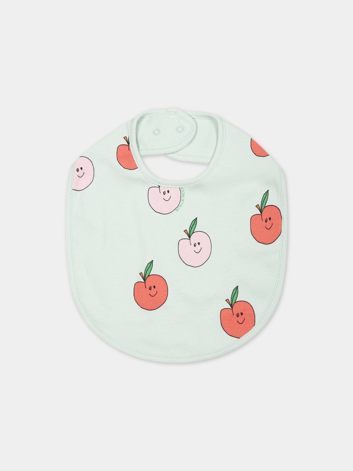 Set multicolor per neonata con mele e smile,Stella Mccartney Kids,TUB049 Z1784 704MC
