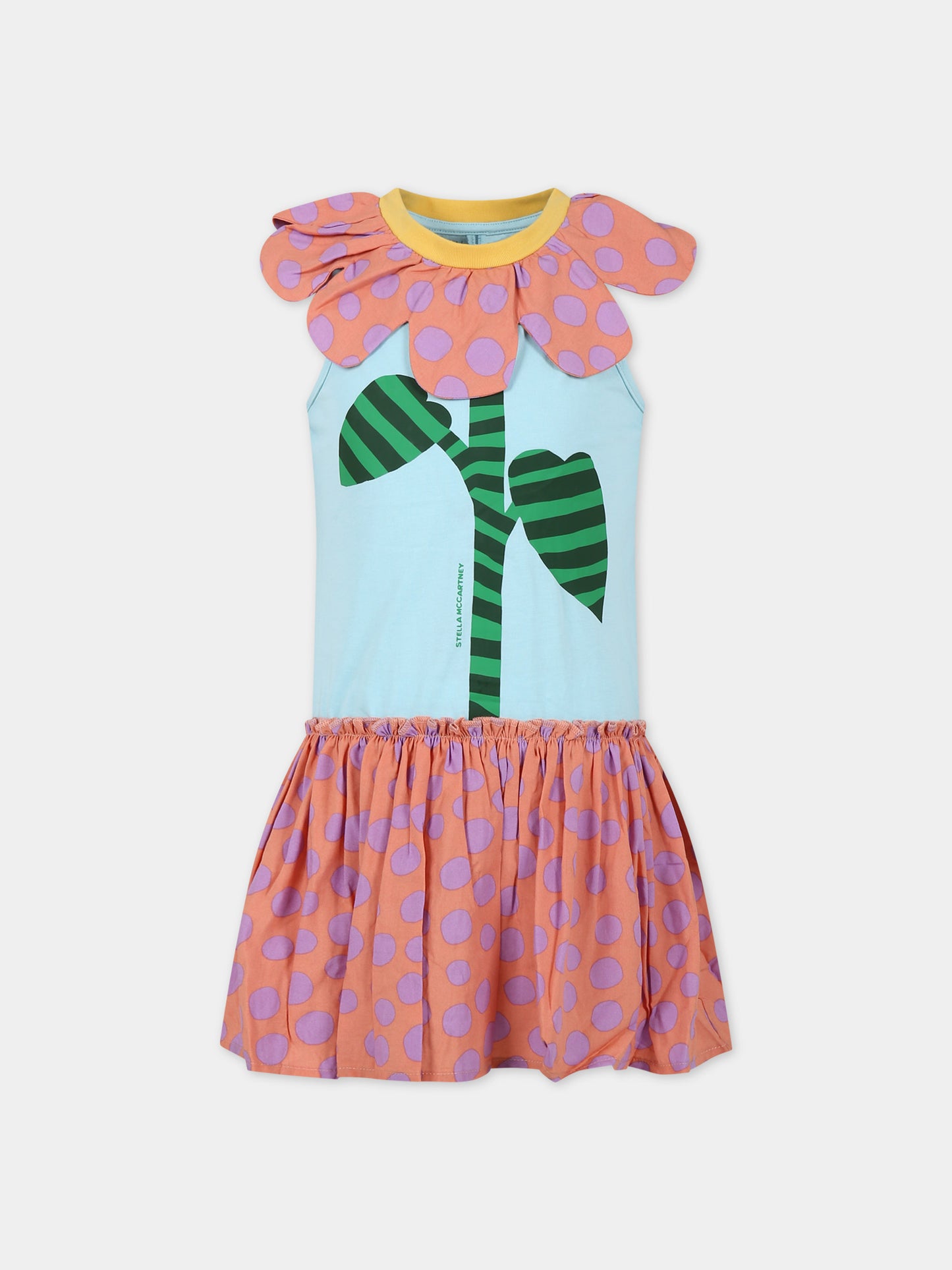 Vestito multicolor per bambina,Stella Mccartney Kids,TU1A12 Z0434 683