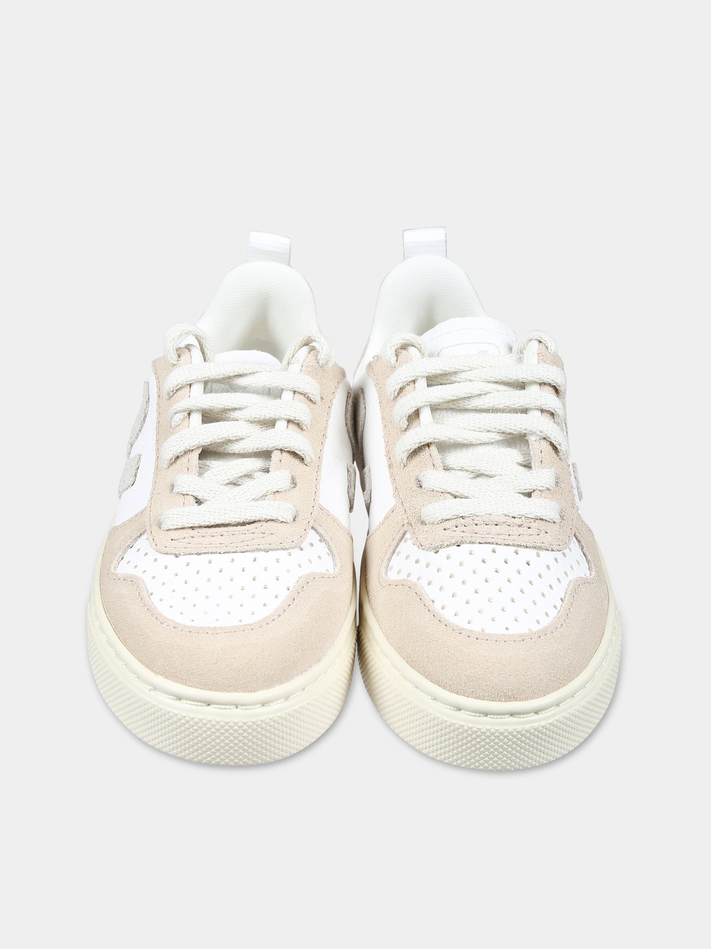 Sneakers bianche per bambini con logo,Veja,CX0703426C