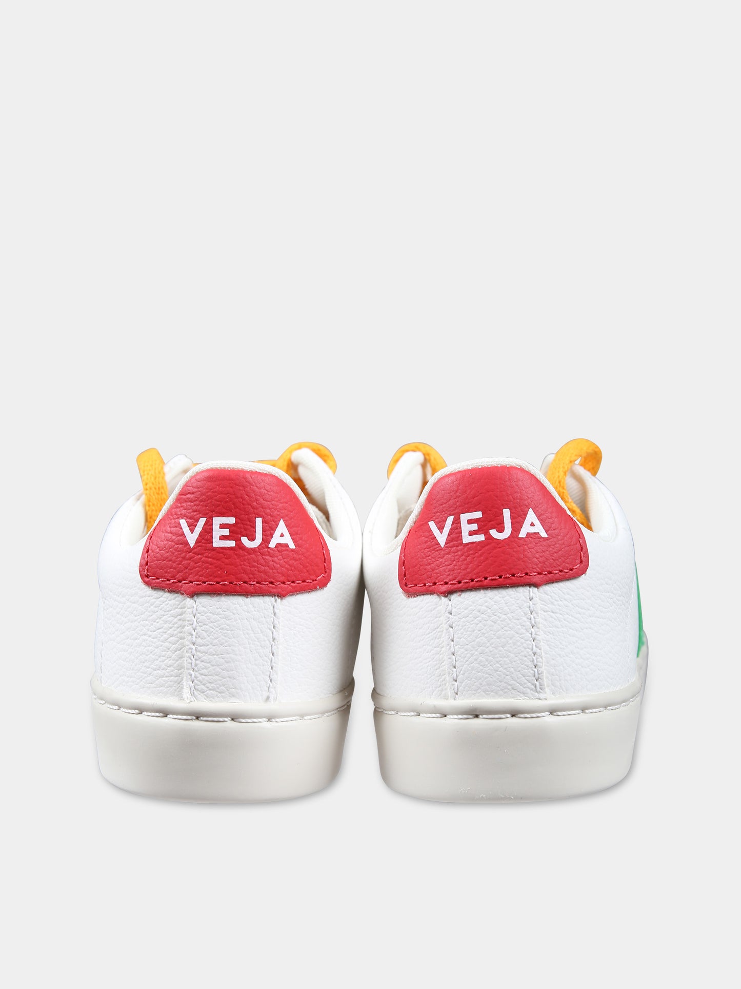 Sneakers bianche per bambini con logo,Veja,RS0503633C