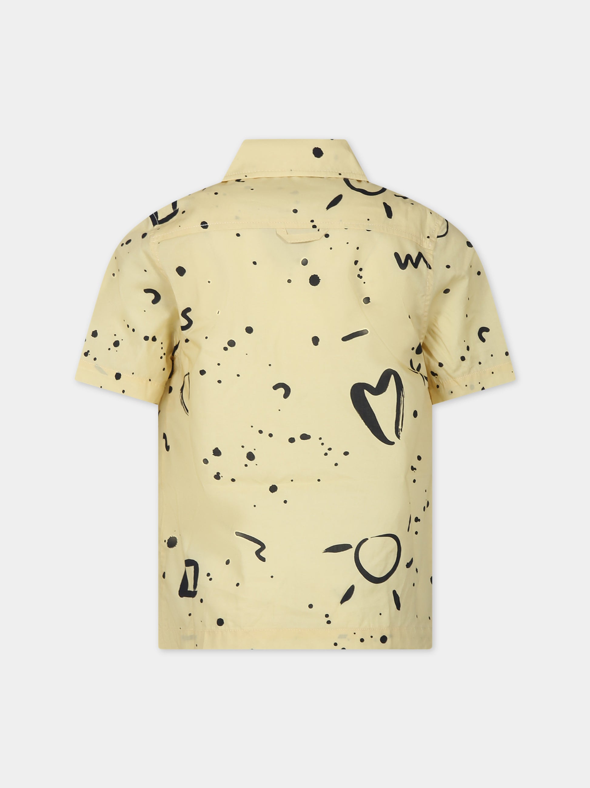 Camicia  La Chemise Jean  gialla per bambino,Jacquemus,Q00061 10P