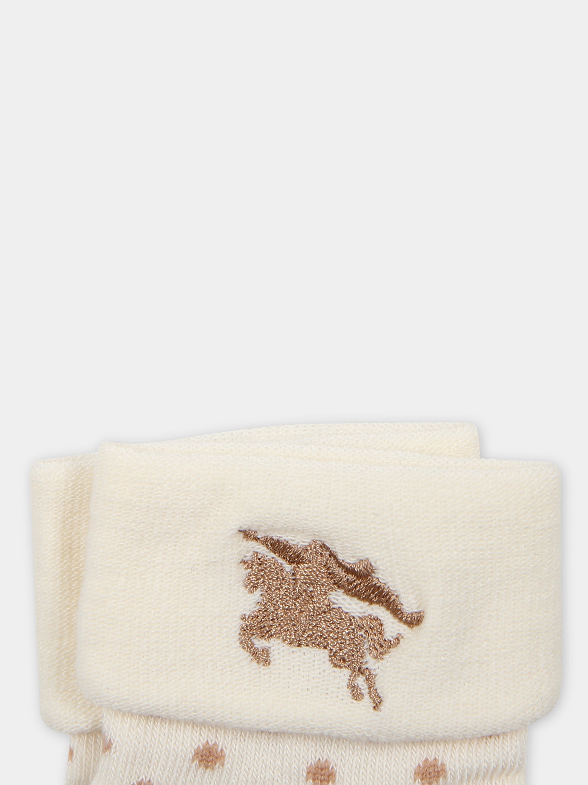 Set calze per neonati con logo,Burberry Kids,8079697 A7041