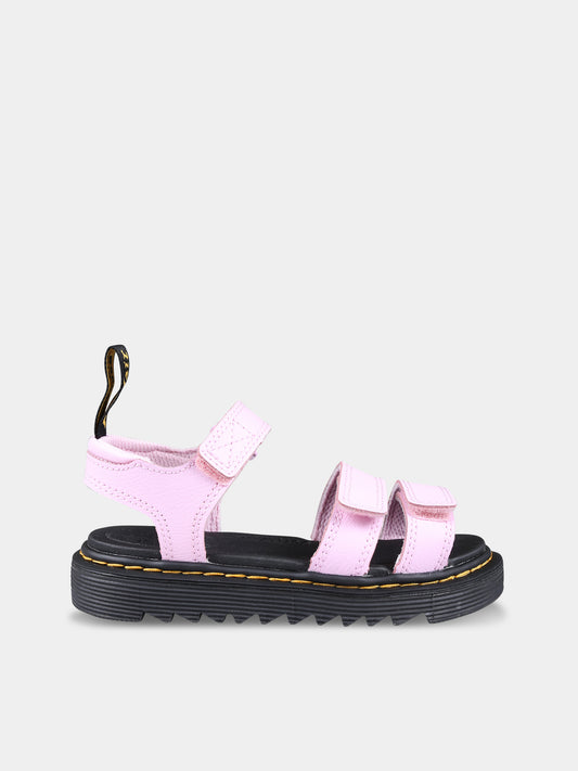 Sandali rosa Klaire T per bambina,Dr. Martens,30697697